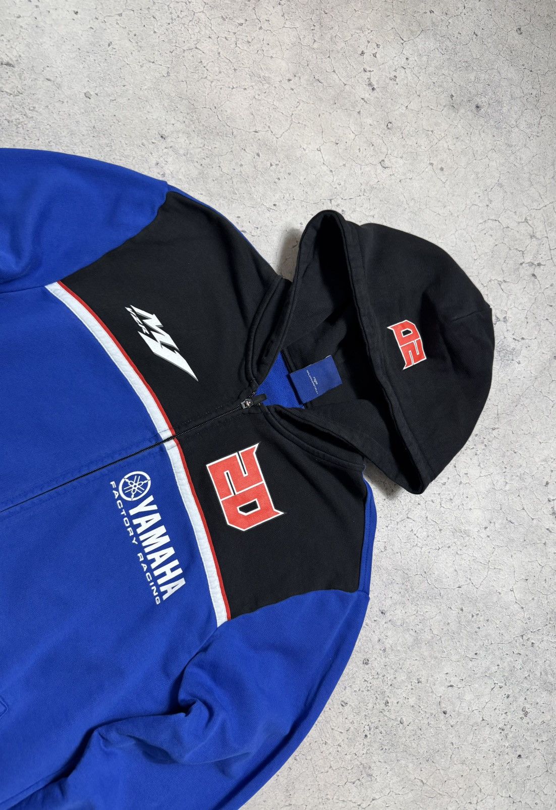 Yamaha Yamaha 20 Racing Full Zip Hoodie Blue Size US XL / EU 56 / 4 - 5 Thumbnail