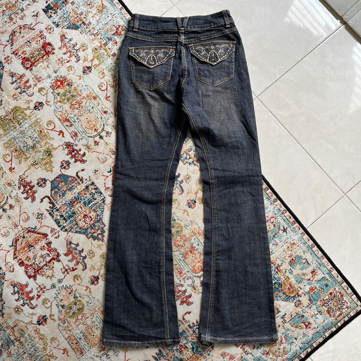 Japanese Brand Vintage El Road western flare pants Size 26" / US 2 / IT 38 - 1 Thumbnail