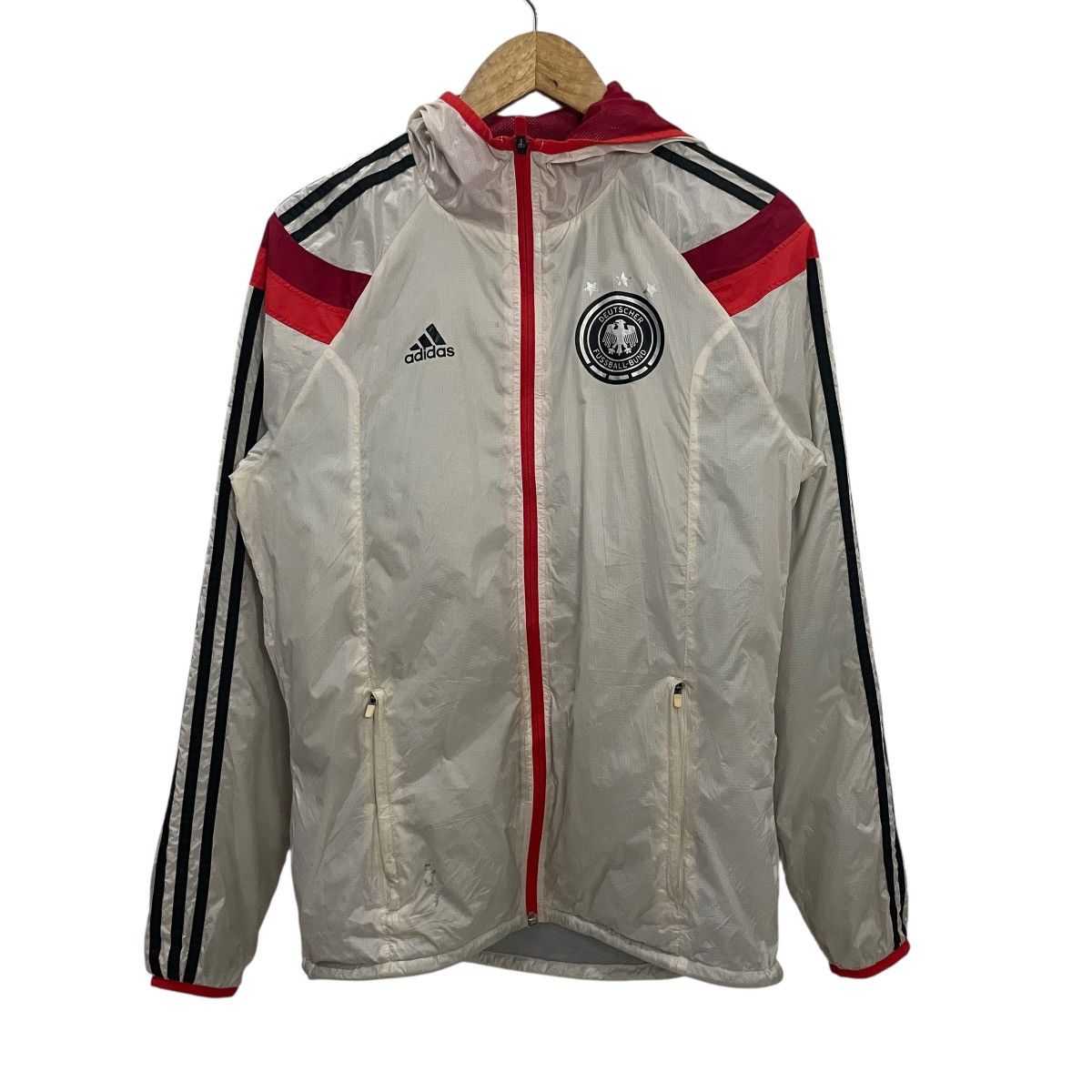 Adidas Adidas x Noah Mens Noah Painter Jacket White GS1391 – Size
