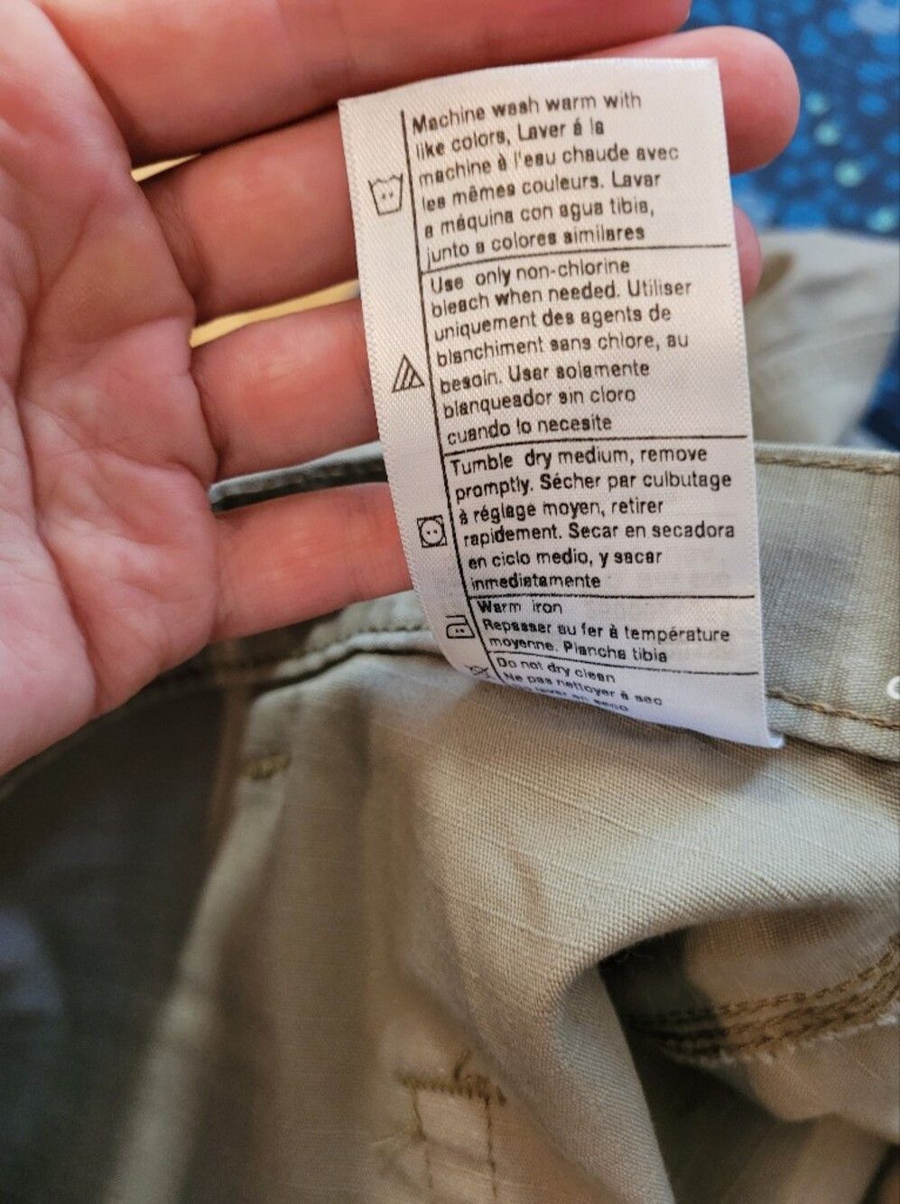 Carhartt Carhartt Mens Beige Work Pants 14806 38x34 Relaxed Fit Size US 38 / EU 54 - 5 Thumbnail
