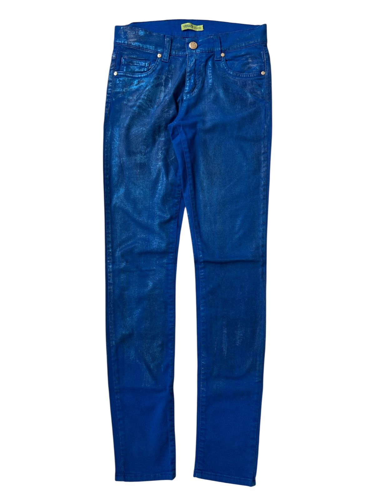 Hedi Slimane Wax Luster Skinny Denim Jeans Size US 26 / EU 42 - 1 Thumbnail