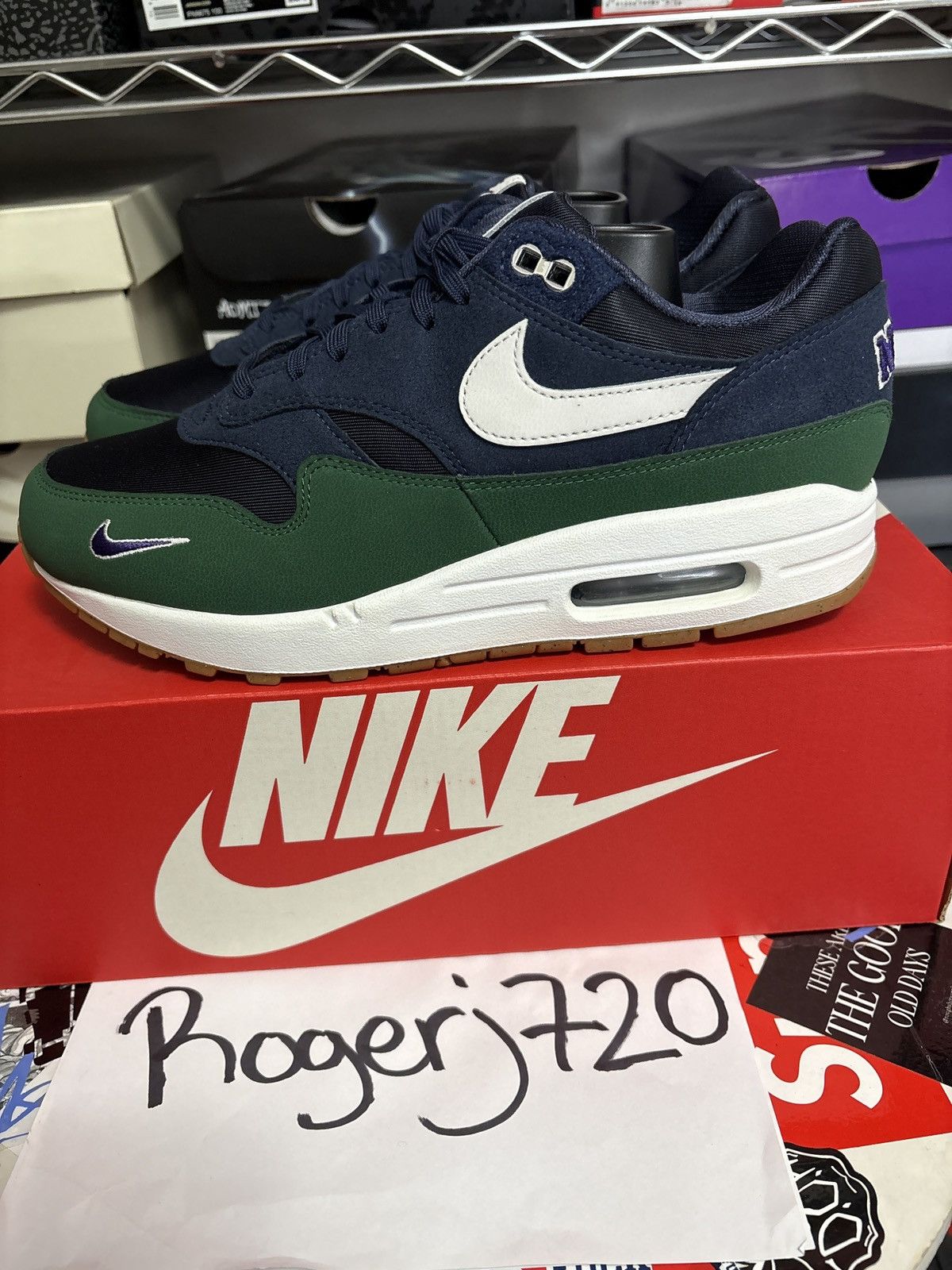 Nike Air Max 1 George Green Size US 8 / EU 41 - 1 Thumbnail