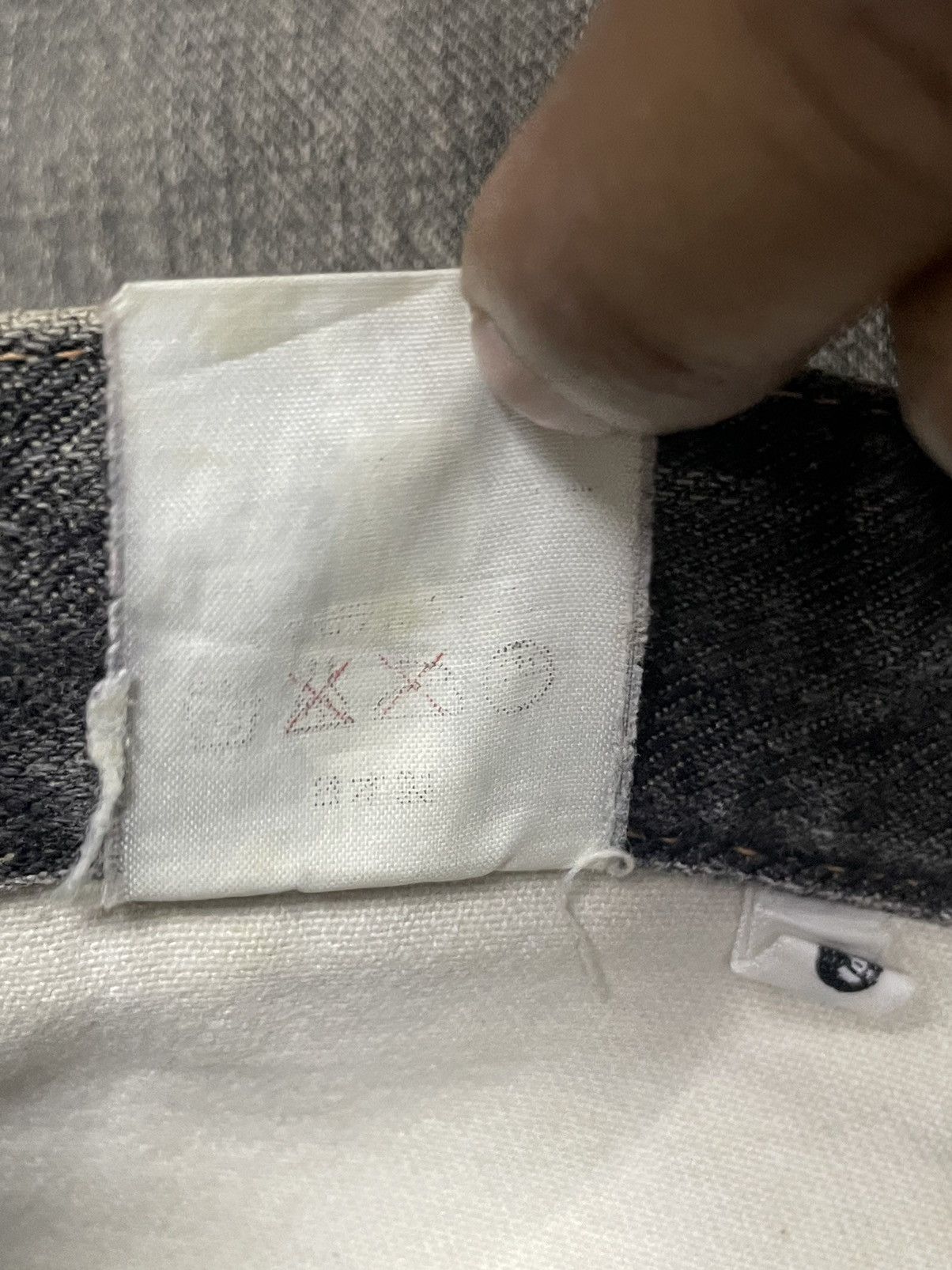 Bape Vintage Bape Busy Works Selvedge Distresed Denim Size US 31 - 16 Thumbnail