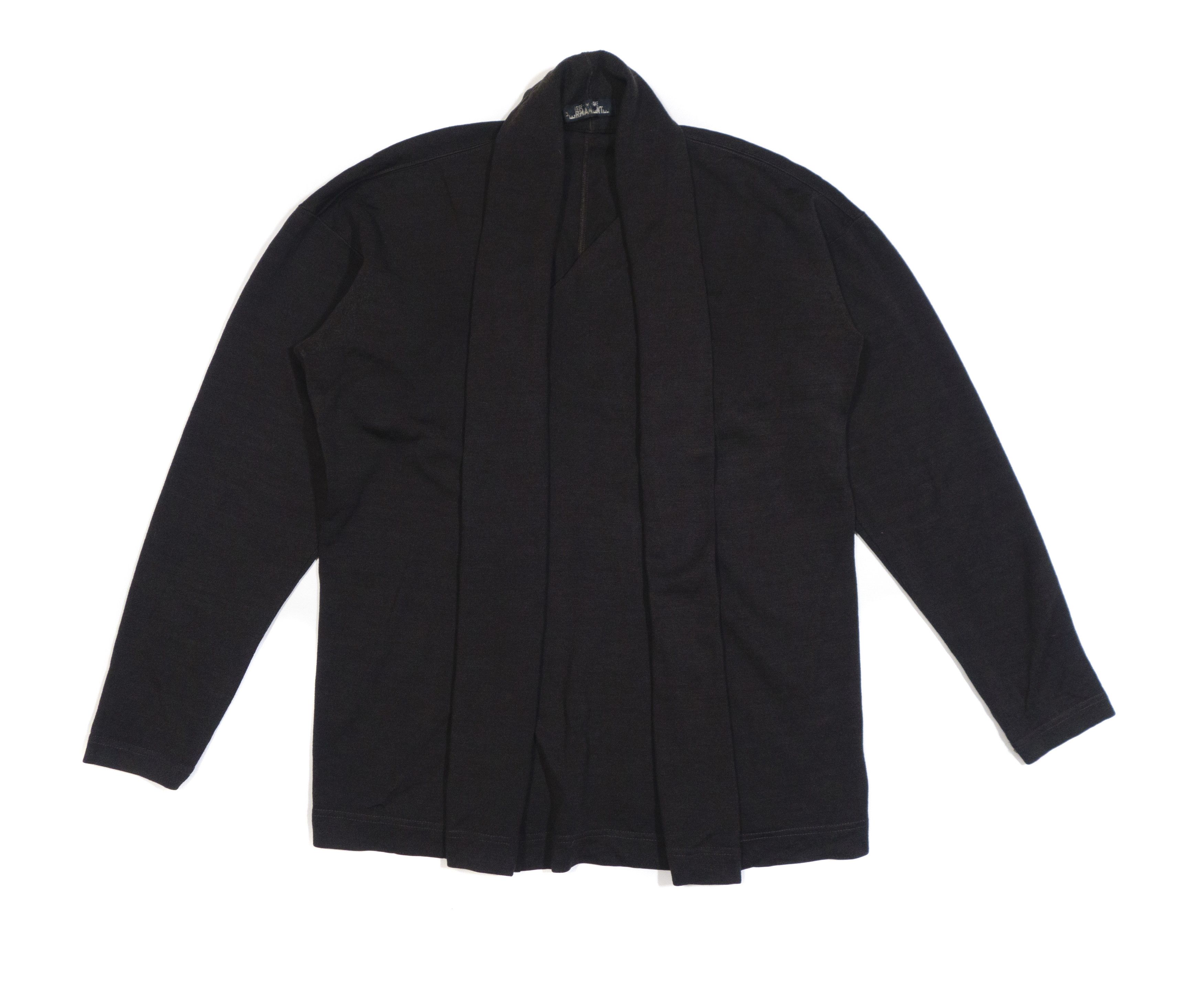 Issey Miyake 90S Permanente Wool Cardigan Vintage Size L / US 10 / IT 46 - 1 Thumbnail