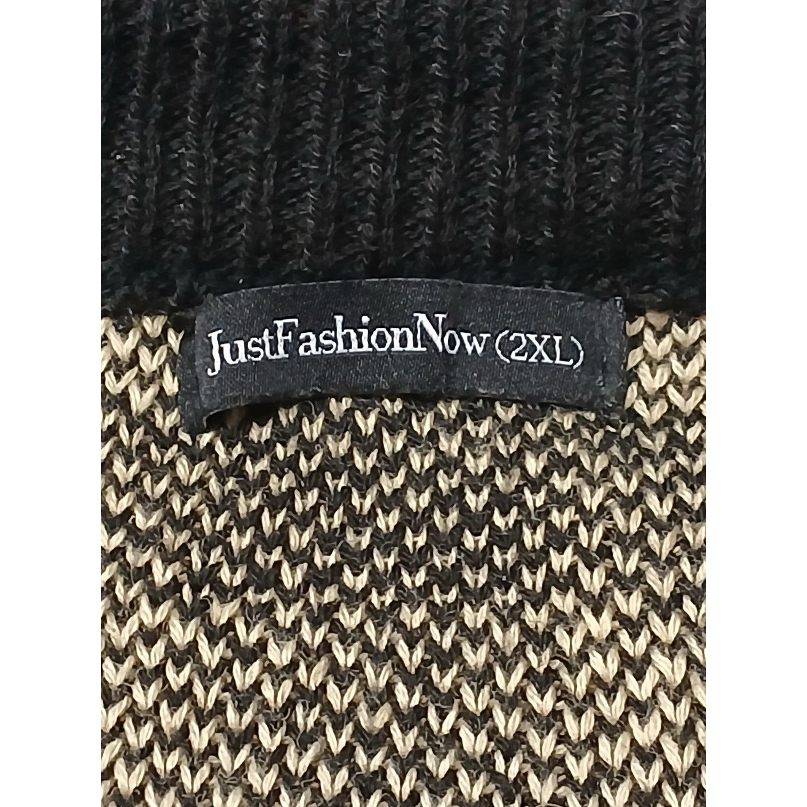 Other Just Fashion Now (2XL) V-Neck Multicolor Pullover Sweater Size XXL / US 16-18 / IT 52-54 - 4 Thumbnail