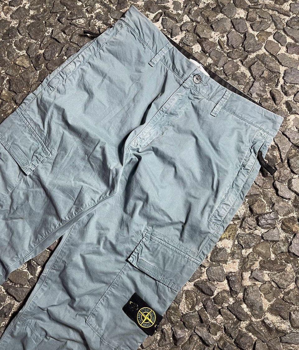 Stone Island Stone Island - Dye Logo Patch Cargo Pant Size US 29 - 2 Thumbnail
