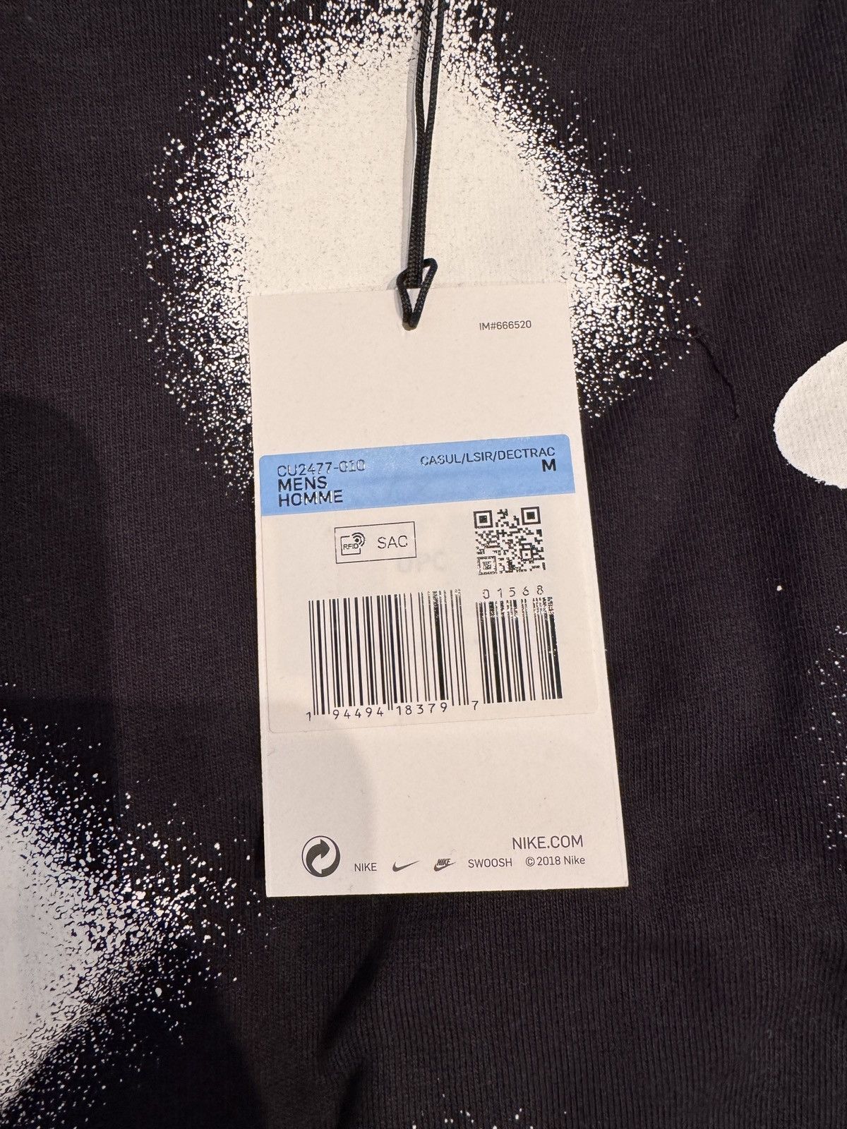 Nike × Off-White OFF-WHITE x Nike Spray Dot T-shirt black medium Size US M / EU 48-50 / 2 - 3 Thumbnail