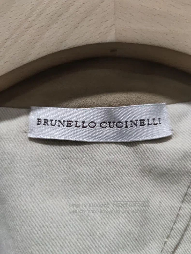 Brunello Cucinelli Brunello Cucinelli Leather jacket coat with fur lining Size US S / EU 44-46 / 1 - 3 Thumbnail