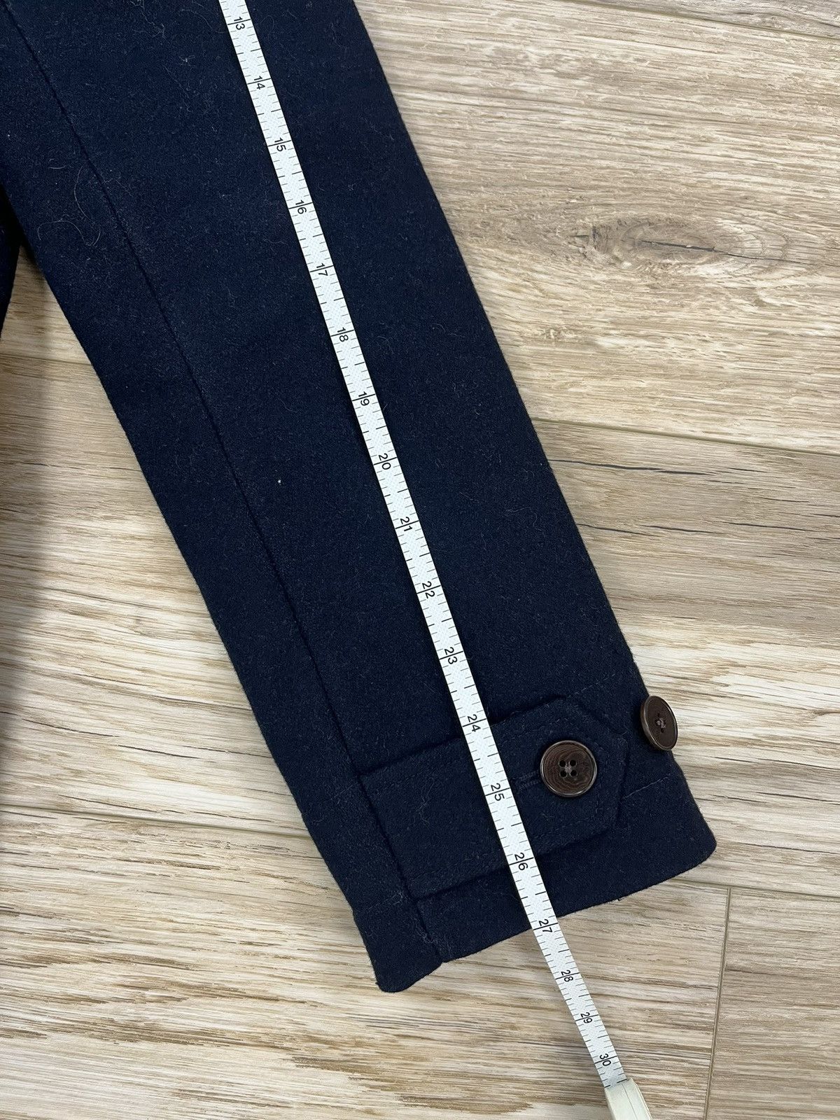 Paul Smith PS Paul Smith Men's Navy Wool Duffle Coat Size Small EUC Size US S / EU 44-46 / 1 - 13 Thumbnail