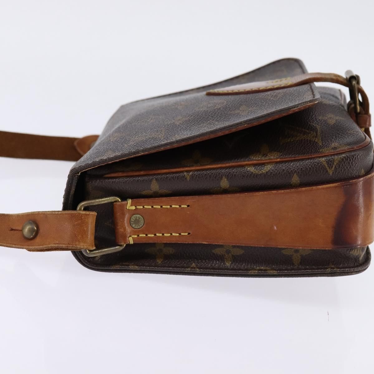 Louis Vuitton LOUIS VUITTON Monogram Cartouchiere MM Shoulder Bag M51253 Size ONE SIZE - 4 Thumbnail