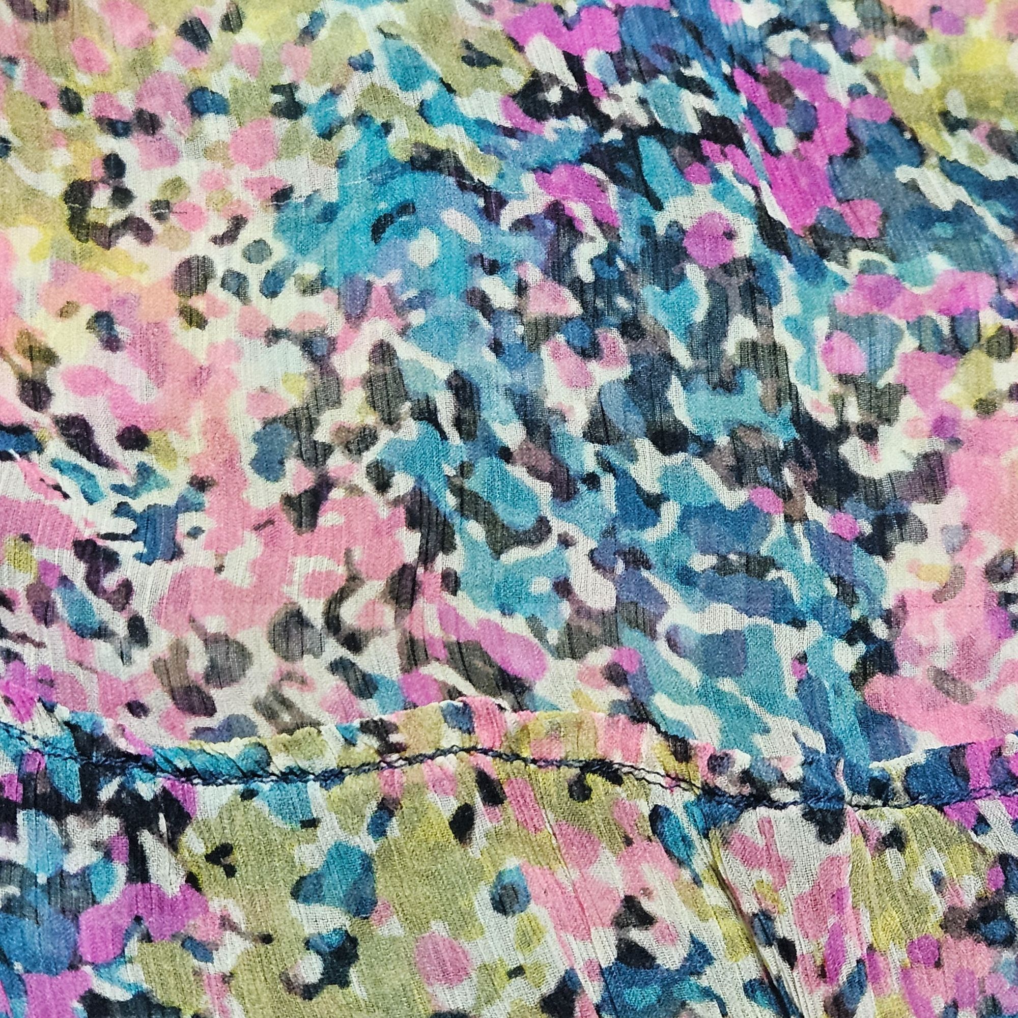 Other Sundance Women's Floral Blouse Small Painterly Pink Artsy Do Size S / US 4 / IT 40 - 7 Thumbnail