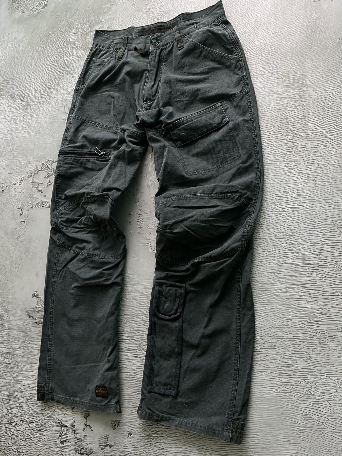 G-Star Vintage G-Star Raw Cargo Work Pants Army Pocket Streetwear Size US 30 / EU 46 - 3 Thumbnail