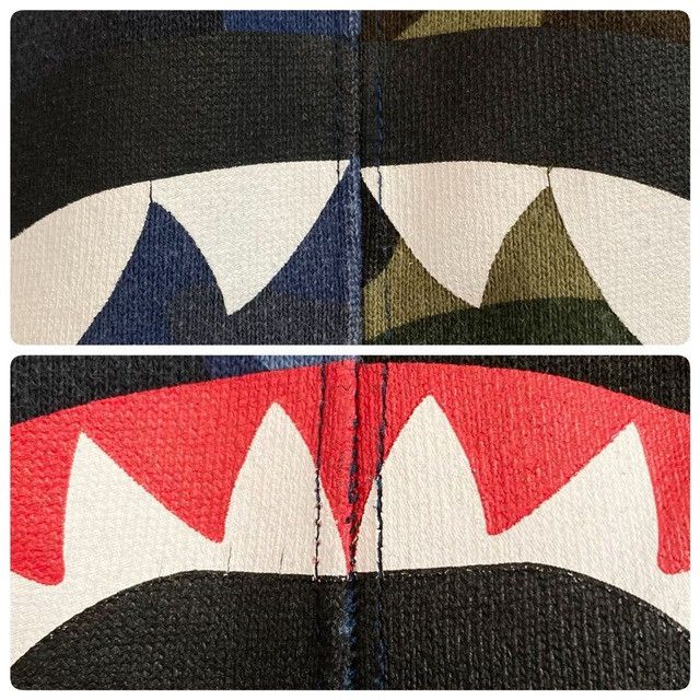 Bape BAPE Mix camo shark sweat shorts a bathing ape ★size 2XL Size US 38 / EU 54 - 4 Thumbnail