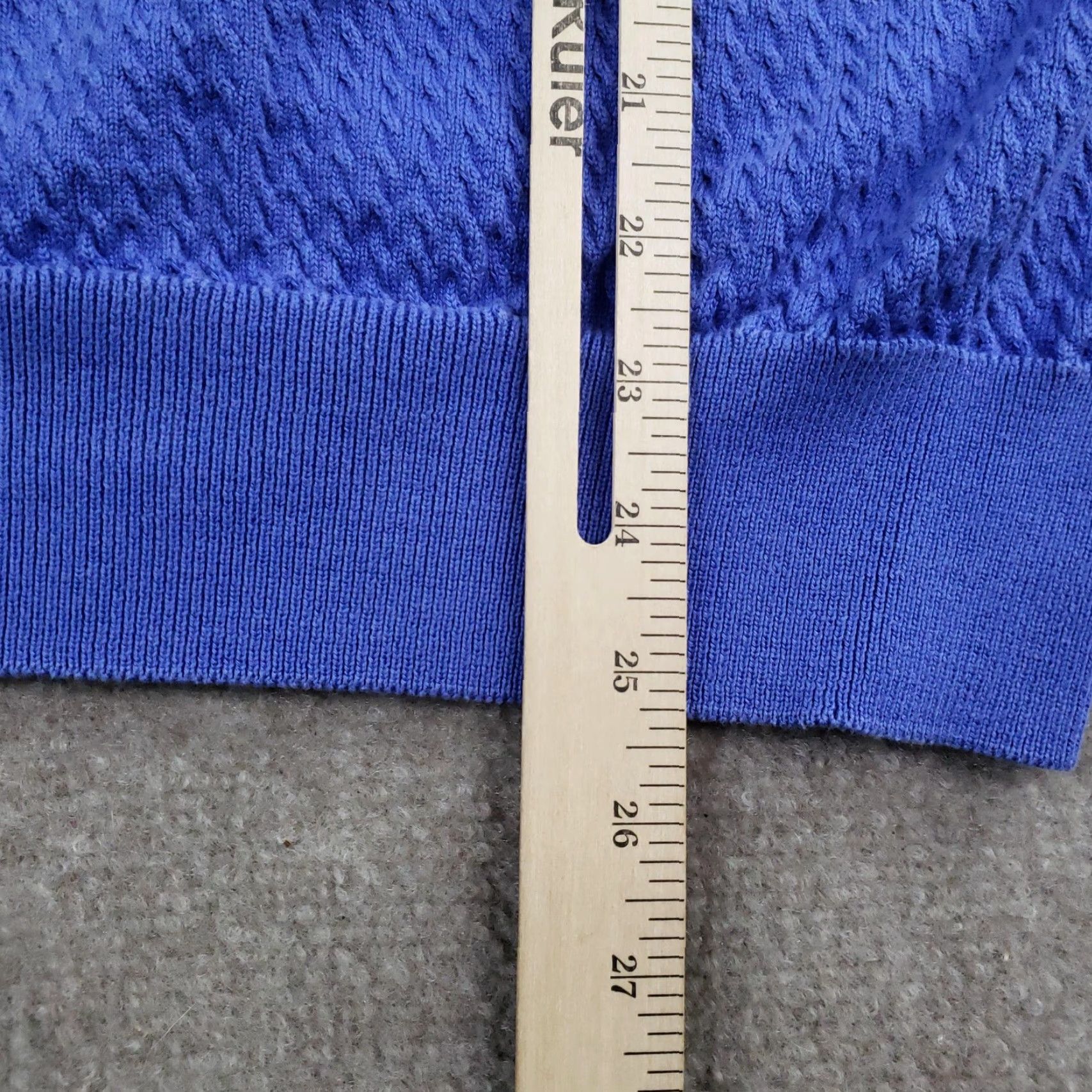 Vintage VINTAGE Carnoustie Sweater Vest Mens XL Blue Cotton V-Neck Knit - Embroidered Logo Florence Country Club Golf ZZ Size US XL / EU 56 / 4 - 4 Thumbnail