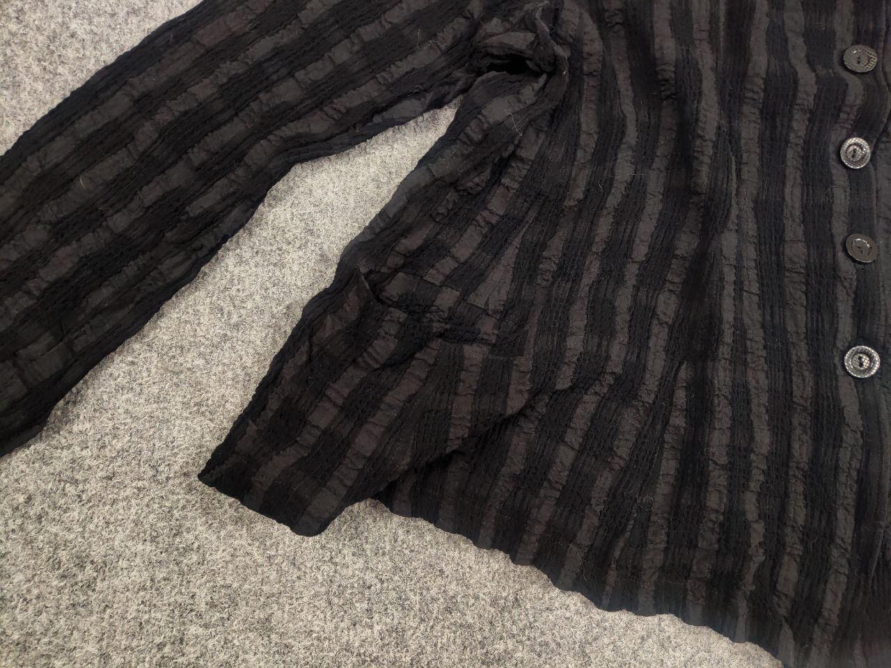 Vintage Xadoo Berlin Designer Avant Garde Light Textured Jacket Size L / US 10 / IT 46 - 11 Thumbnail