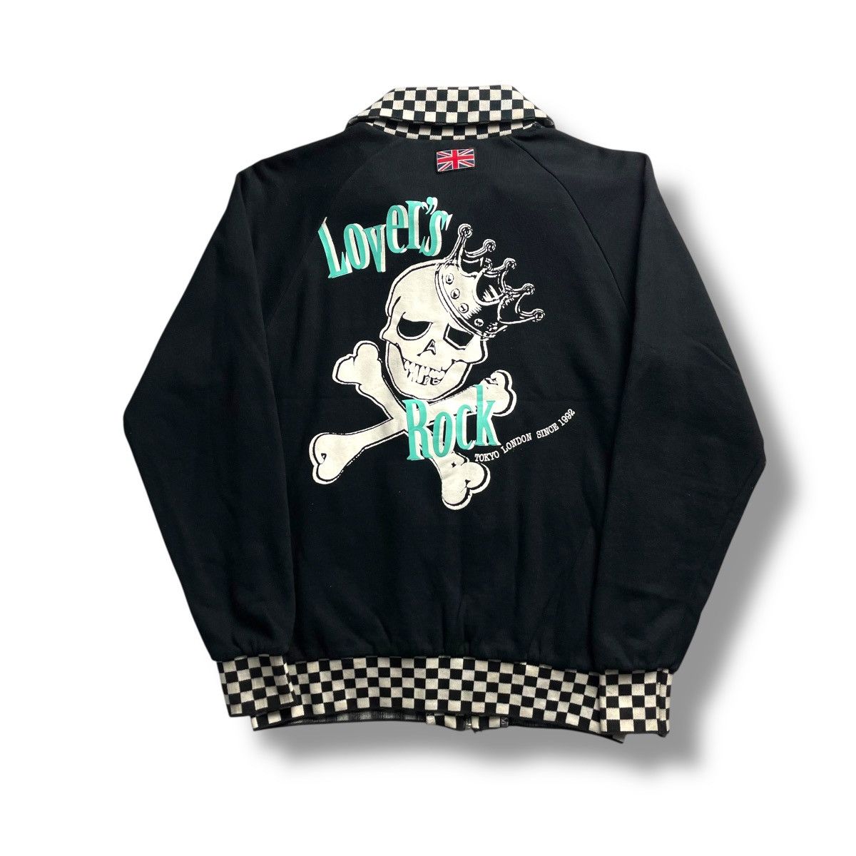 Super Lovers 🇯🇵☠️ LOVERS ROCK SUPER LOVERS SKULL PUNK GOTHIC JACKET Size US M / EU 48-50 / 2 - 1 Thumbnail