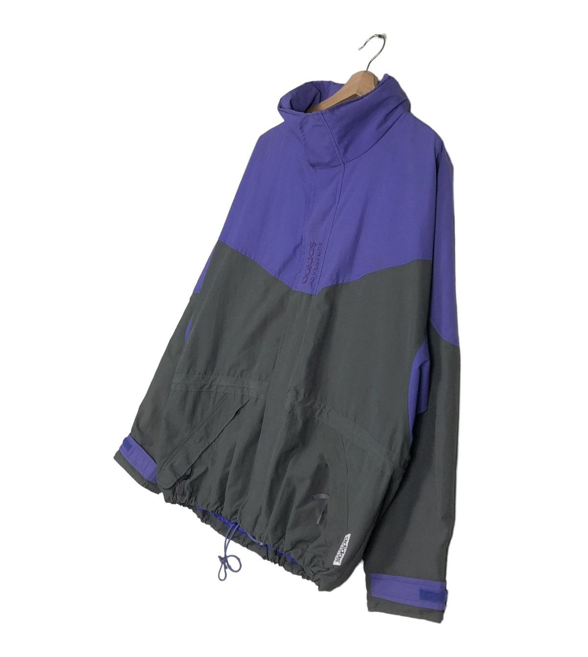 Adidas 🔥VINTAGE BOMBER JACKET ADIDAS ADVENTURE DOUBLE COLOUR Size US L / EU 52-54 / 3 - 2 Thumbnail