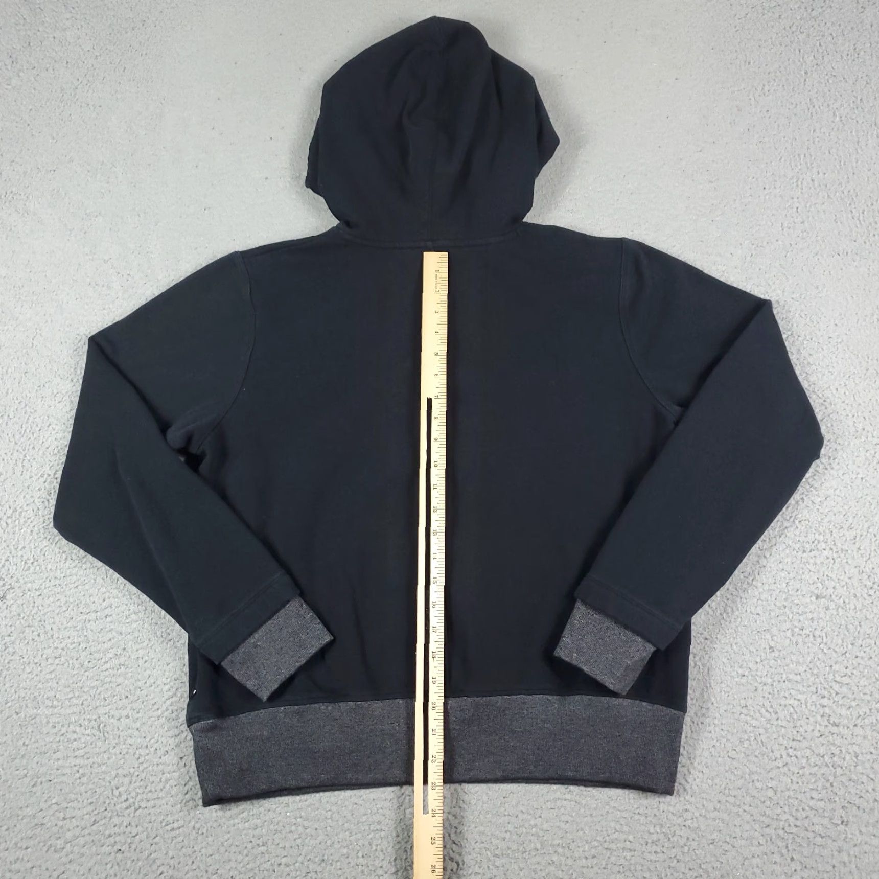 Under Armour Under Armour Black Threadborne Lace Up Hoodie Sweater Sweatshirt Large Size US L / EU 52-54 / 3 - 6 Thumbnail