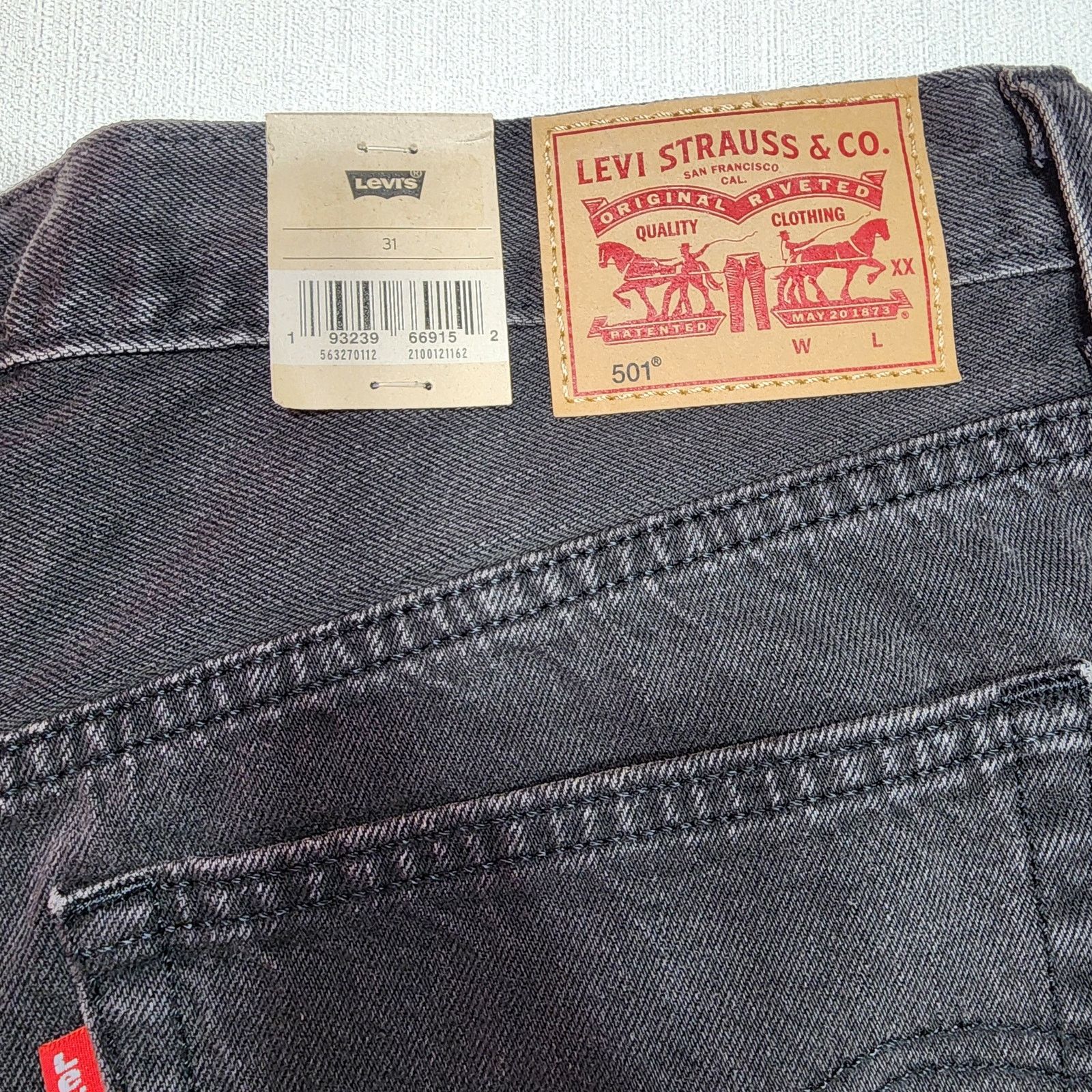 Levi's Levi's women's shorts 501 button fly W31'' Size 31" - 8 Thumbnail