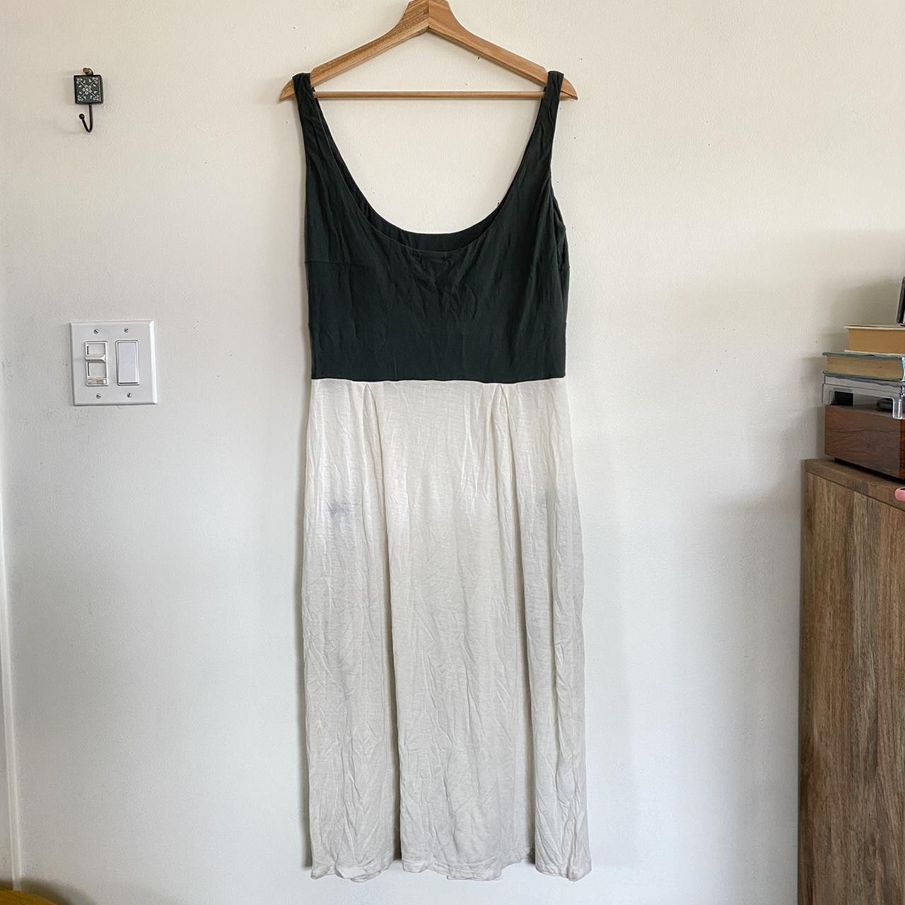 James Perse JAMES PERSE WHITE BLACK BABYDOLL DRESS SIZE 2 POCKETS SUMMER Size XS / US 0-2 / IT 36-38 - 6 Thumbnail