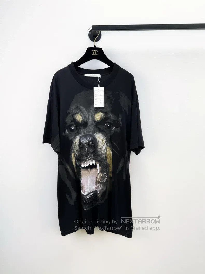 Givenchy Givenchy Dog Head Printed Short Sleeve T-Shirt Size US XS / EU 42 / 0 - 1 Thumbnail