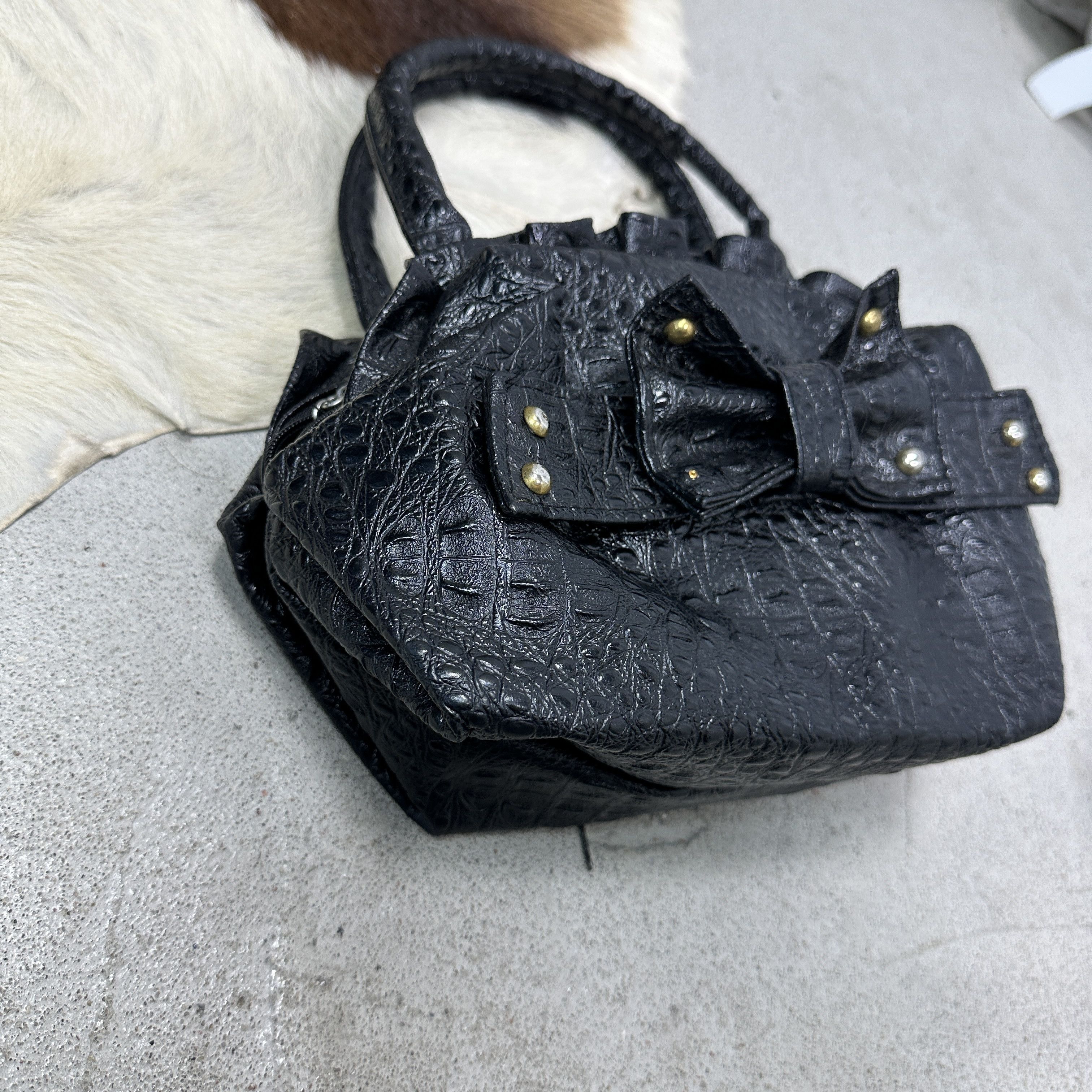 Vintage Vintage Avant Garde Grunge Bow Bag Y2K Size ONE SIZE - 3 Thumbnail