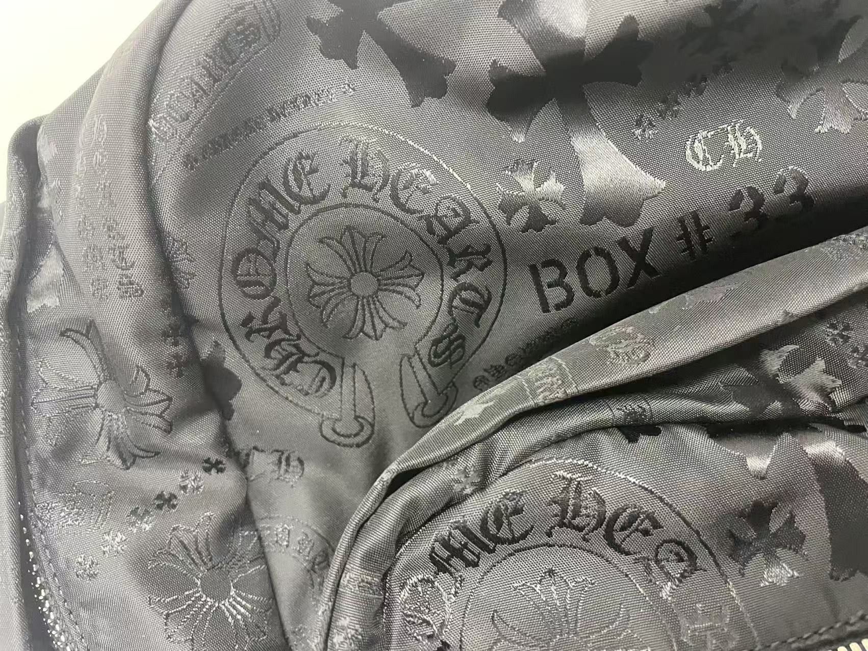 Chrome Hearts Chrome Hearts Nylon Tonal Monogram Cross Backpack Size ONE SIZE - 17 Thumbnail