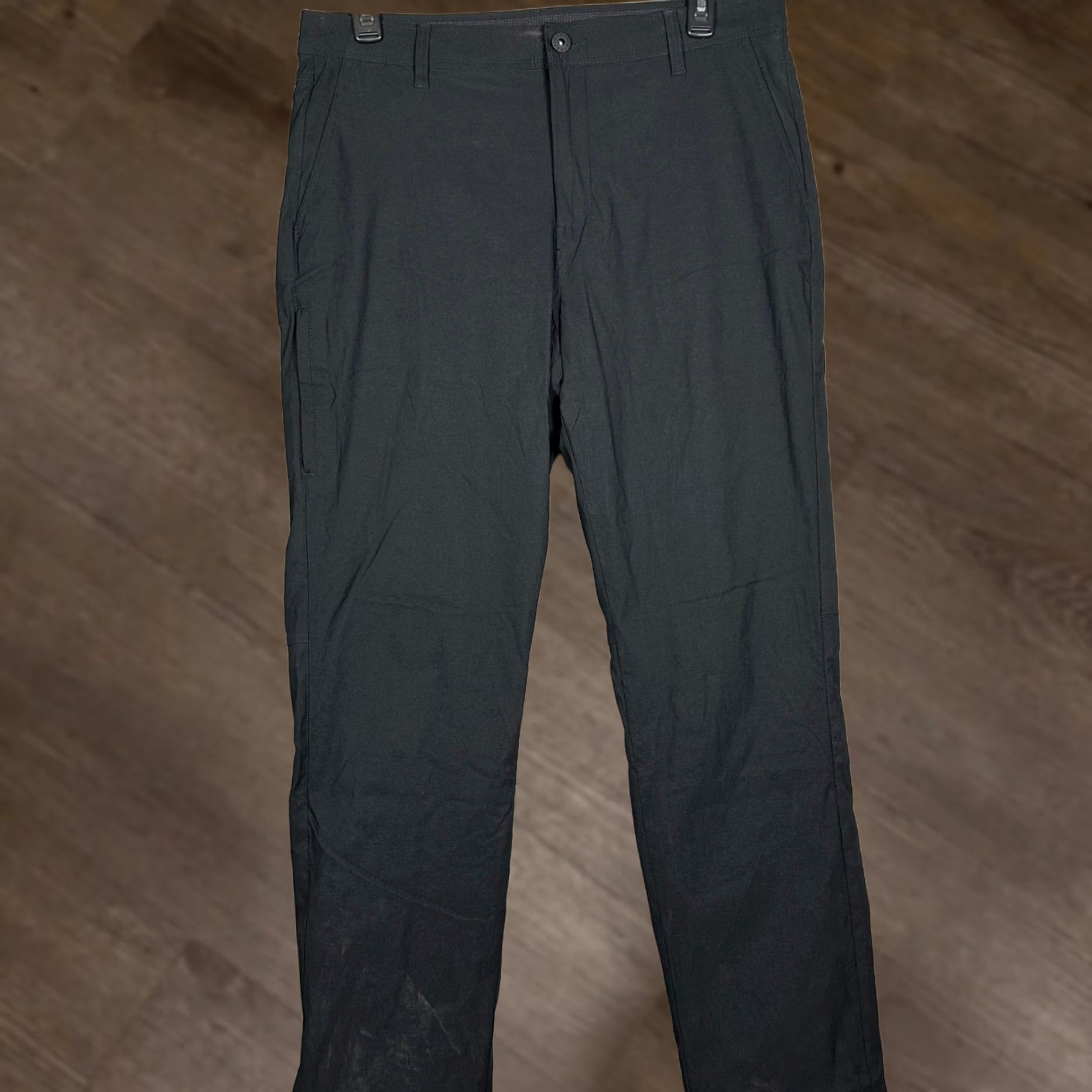 Vintage Gerry Pants Mens 36x34 Black Hiking Fleece Lined Outdoor Flat Front Stretch EUC Size US 36 / EU 52 - 1 Thumbnail