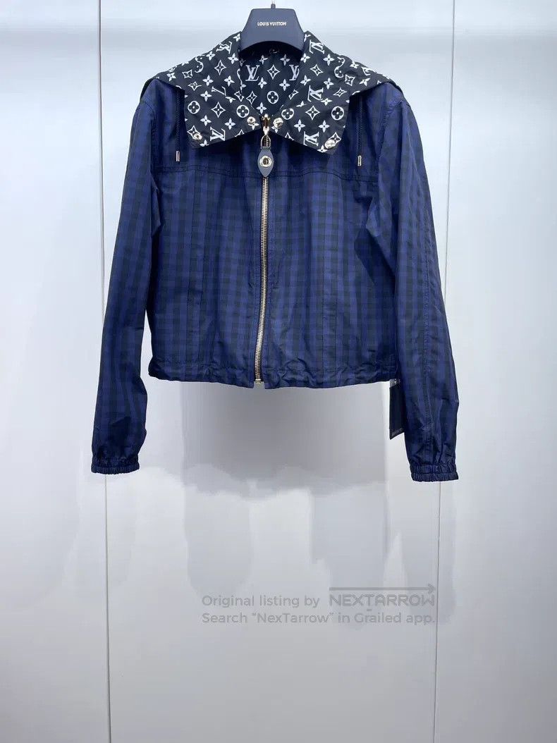 Louis Vuitton Louis Vuitton 25 new plaid reversible jacket Size S / US 4 / IT 40 - 1 Thumbnail