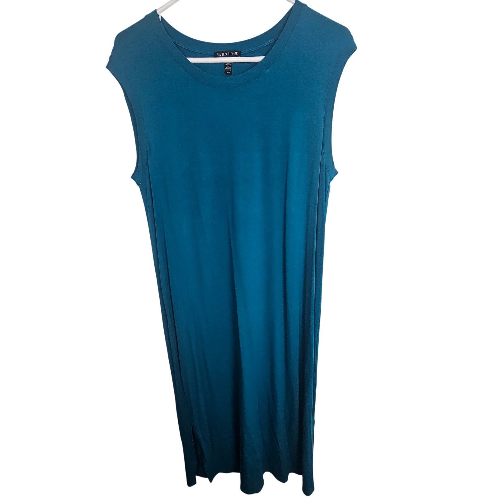 Eileen Fisher Eileen Fisher Womens Midi Dress Size S Stretch Minimalist Size S / US 4 / IT 40 - 1 Thumbnail