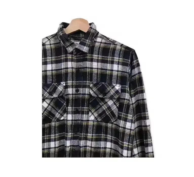 Flannel × Vintage Vintage Work Commontage Plaid Tartan Flannel Shirt 👕 Size ONE SIZE - 3 Thumbnail