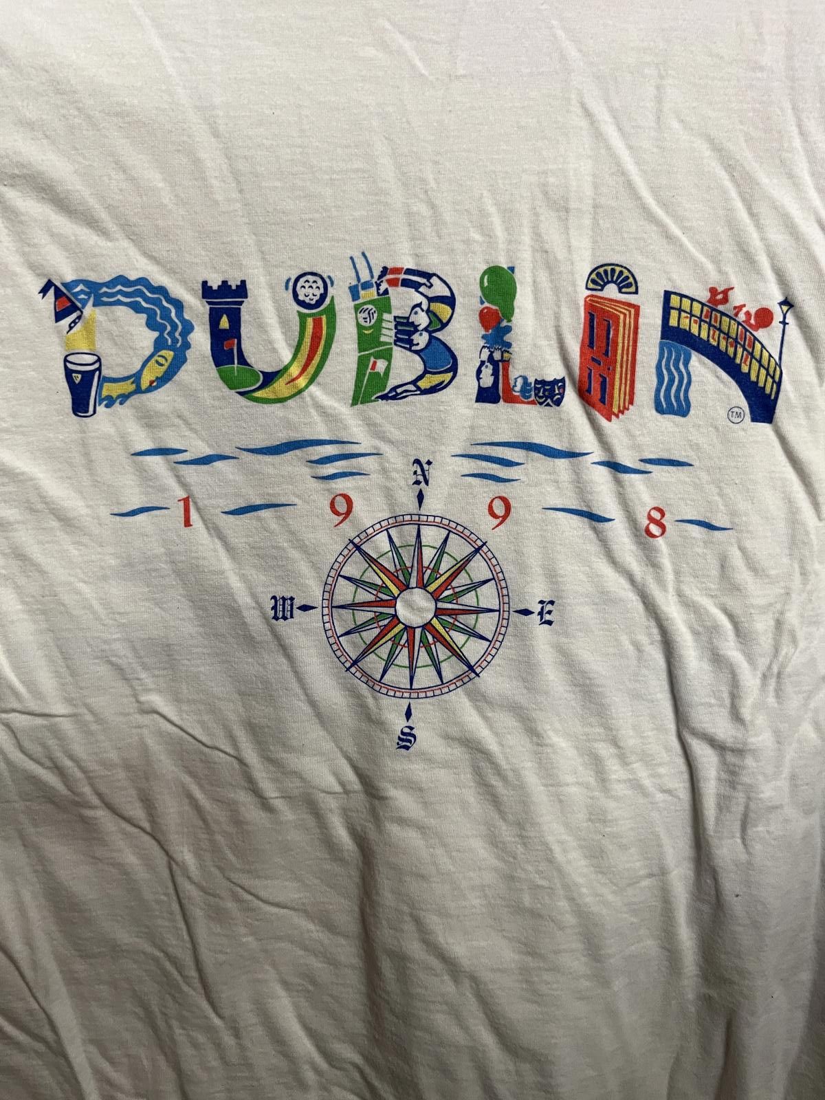 Sanctuary Dublin Ireland Tall Ship 1998 T-shirt - Compass Tee -XL Size US XL / EU 56 / 4 - 5 Thumbnail