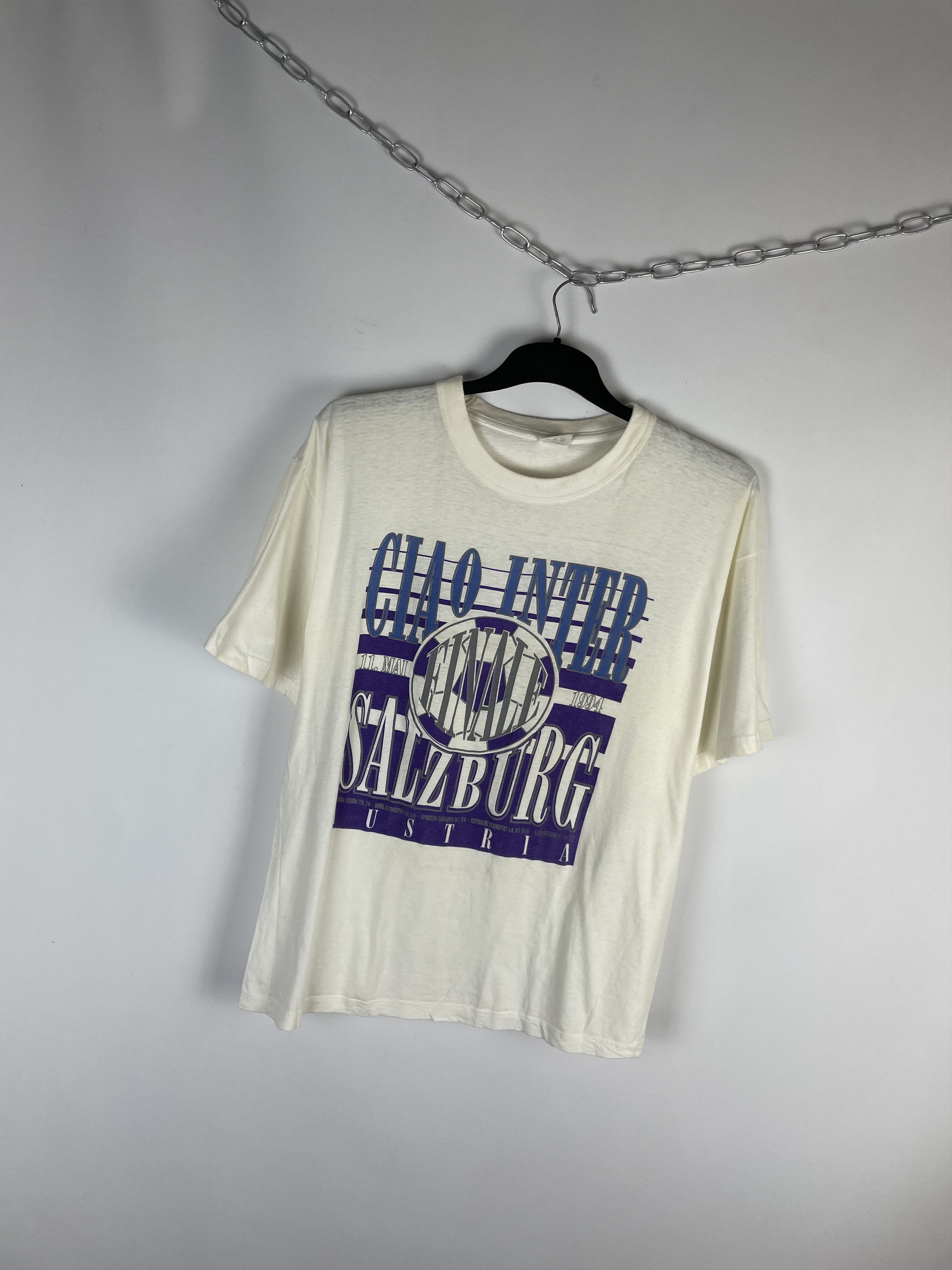 Vintage Austria Salzburg 1994 football soccer shirt Size US XL / EU 56 / 4 - 2 Thumbnail