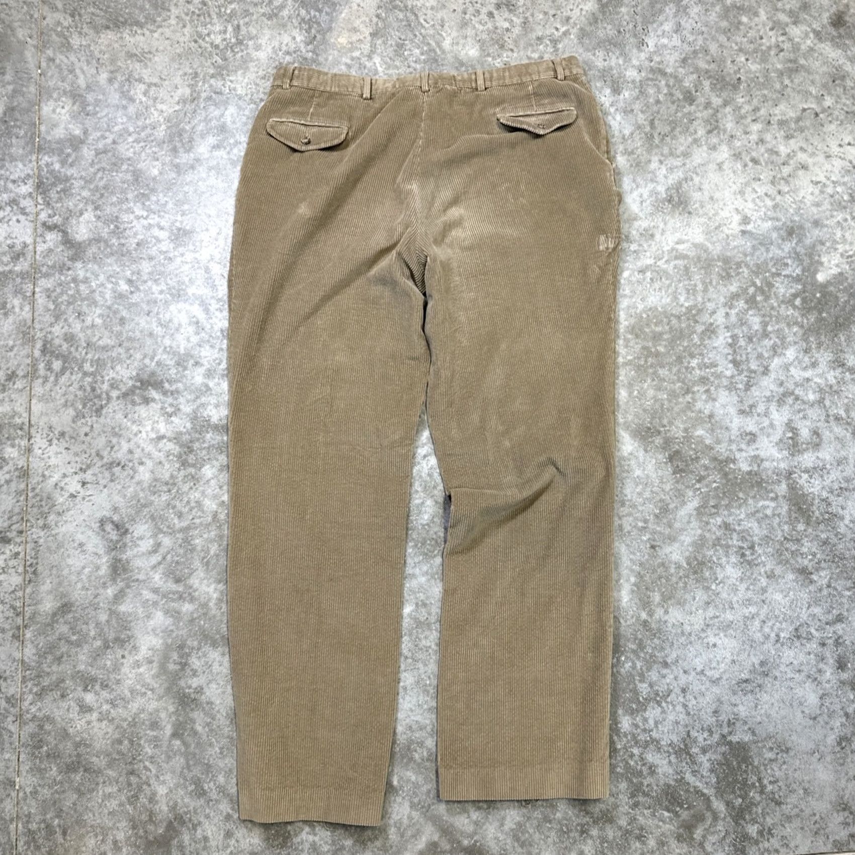 Vintage VINTAGE L.L. Bean Pants Mens 40x33 Corduroy 90s USA Made Tan Brown Outdoors Size US 40 / EU 56 - 6 Thumbnail