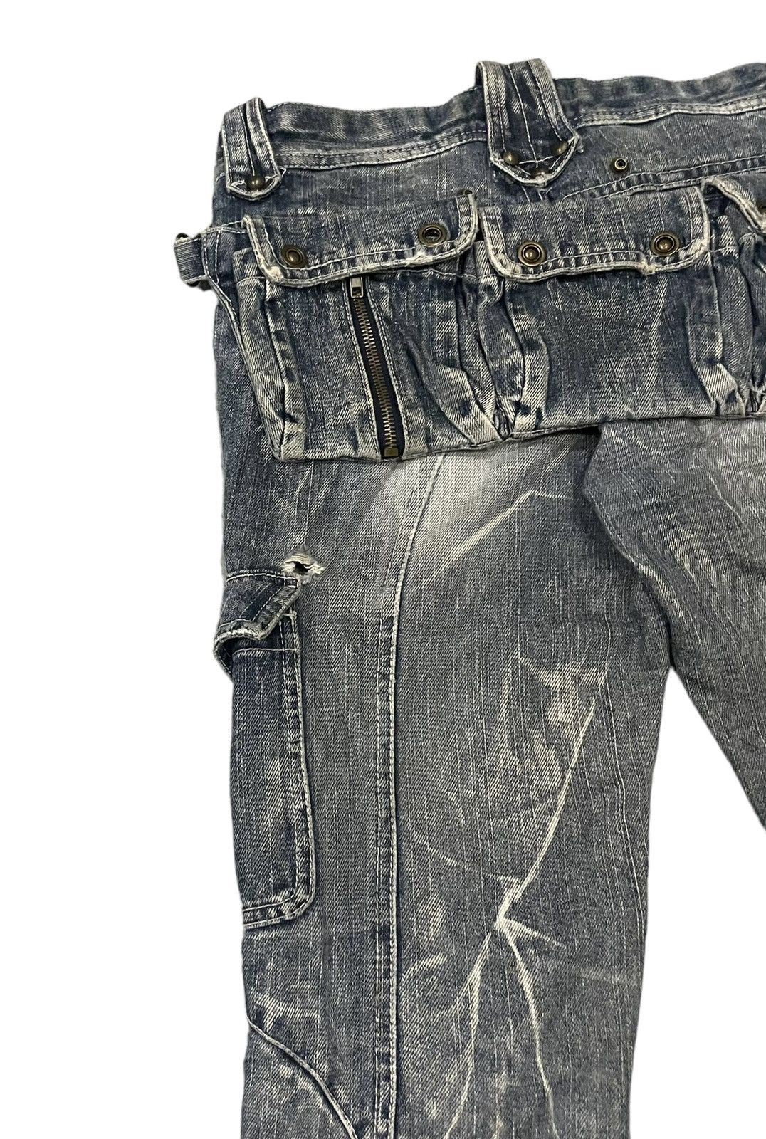 Vintage Vintage Lowbox Cargo Seditionaries Monkey Bootcut Pants Size US 33 - 11 Thumbnail
