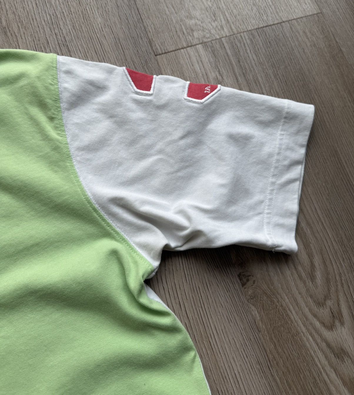La Martina La Martina Careys Polo #3 White/Green Polo T-Shirt Size US M / EU 48-50 / 2 - 14 Thumbnail