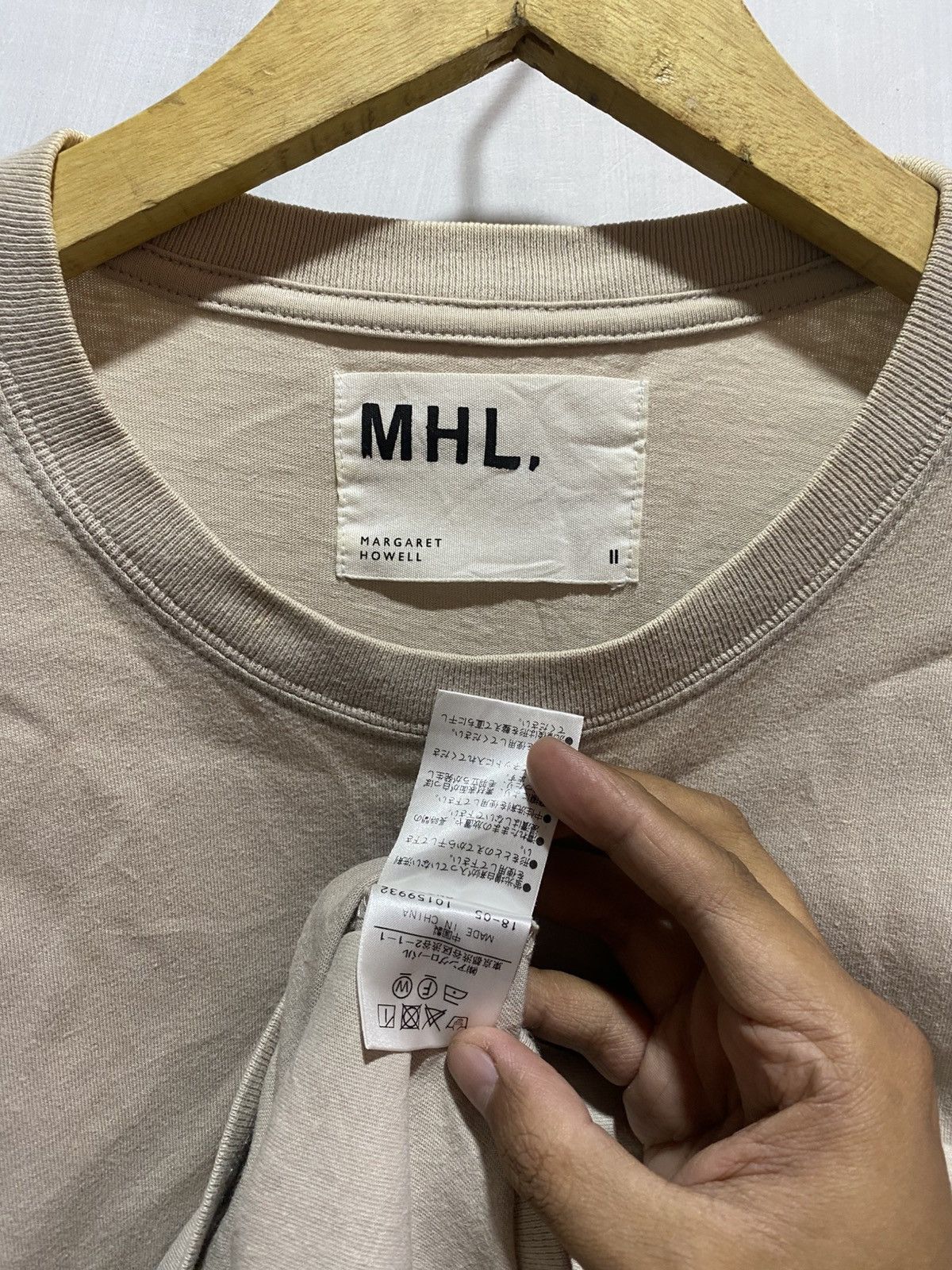 Margaret Howell mhl margaret howell basic pocket tshirt Size US S / EU 44-46 / 1 - 4 Thumbnail
