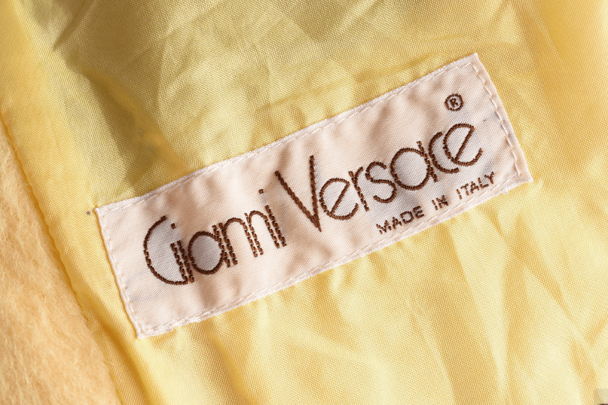 Versace Women's Gianni Versace Vintage Alpaca Linen Blazer Size M Size M / US 6-8 / IT 42-44 - 6 Thumbnail