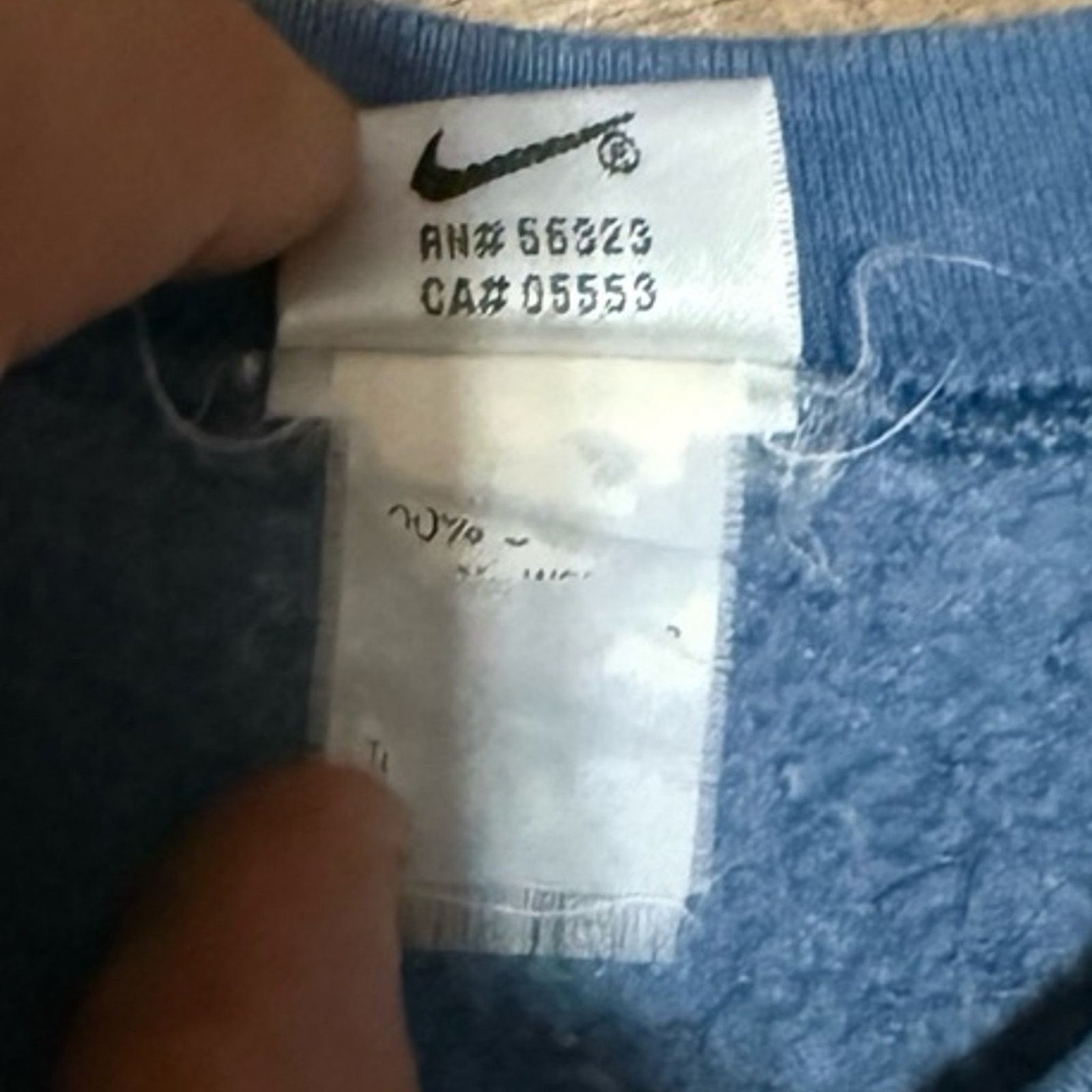 Nike 90s Nike Air USA Center Swoosh Crewneck Sweatshirt Size US XL / EU 56 / 4 - 6 Thumbnail