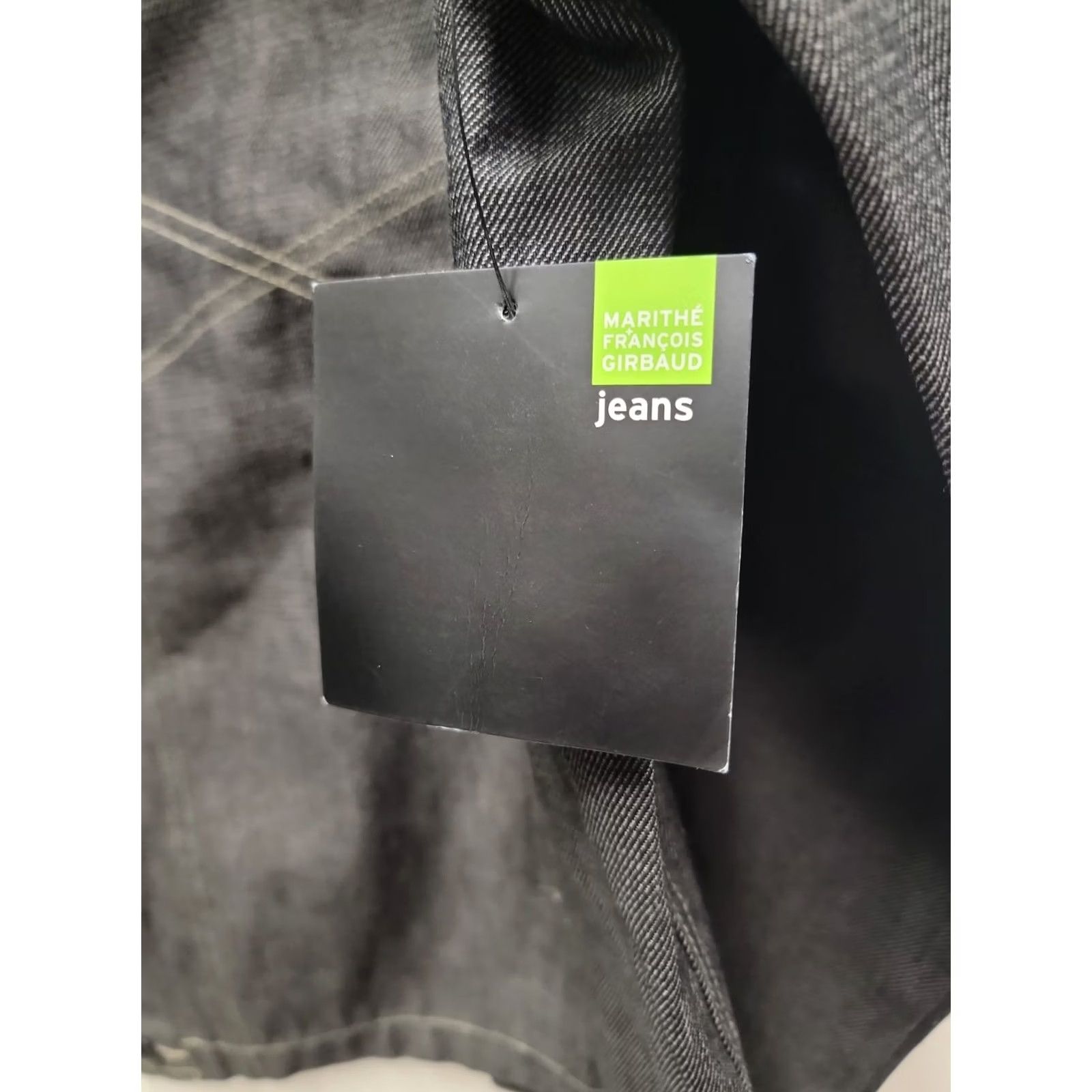 Vintage VINTAGE Marithe + Francois Girbaud Jacket Mens XL Denim Military Collared Pockets Logo Size US XL / EU 56 / 4 - 6 Thumbnail