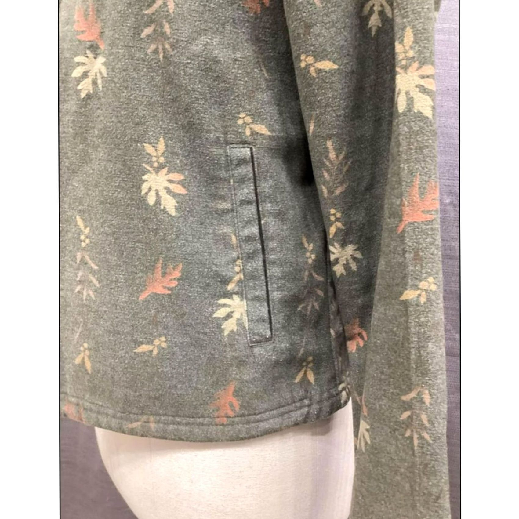 Vintage Woolrich Coat Women Medium Green Basic Jacket Zipup Regular Size 3063 Size M / US 6-8 / IT 42-44 - 4 Thumbnail