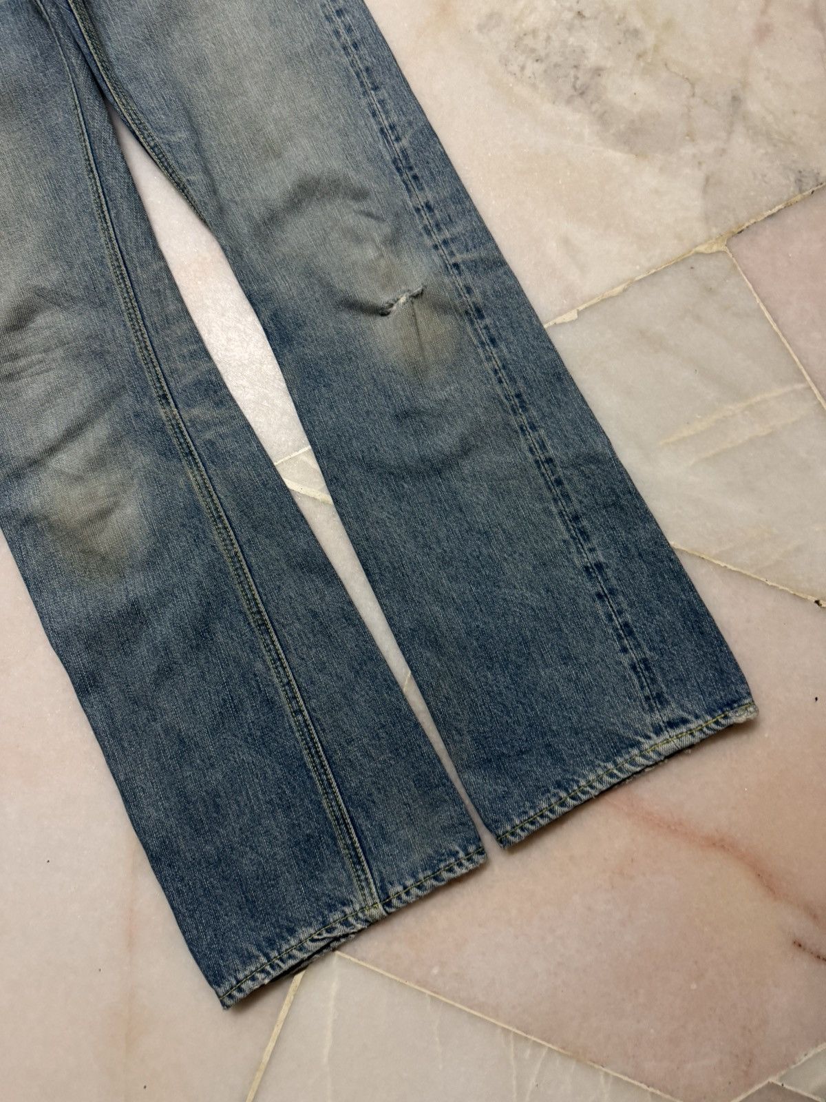 14th Addiction 💥SELVEDGE💥90's KATOTOGI MADE IN JAPAN FADED SELVEDGE FLARED Size US 26 / EU 42 - 7 Thumbnail