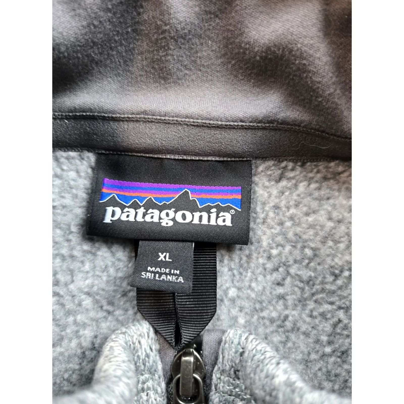 Patagonia Patagonia Vest Mens XL Gray Full Zip Pockets Fleece Sweater Style Outdoor Mock Neck Slim Size US XL / EU 56 / 4 - 5 Thumbnail