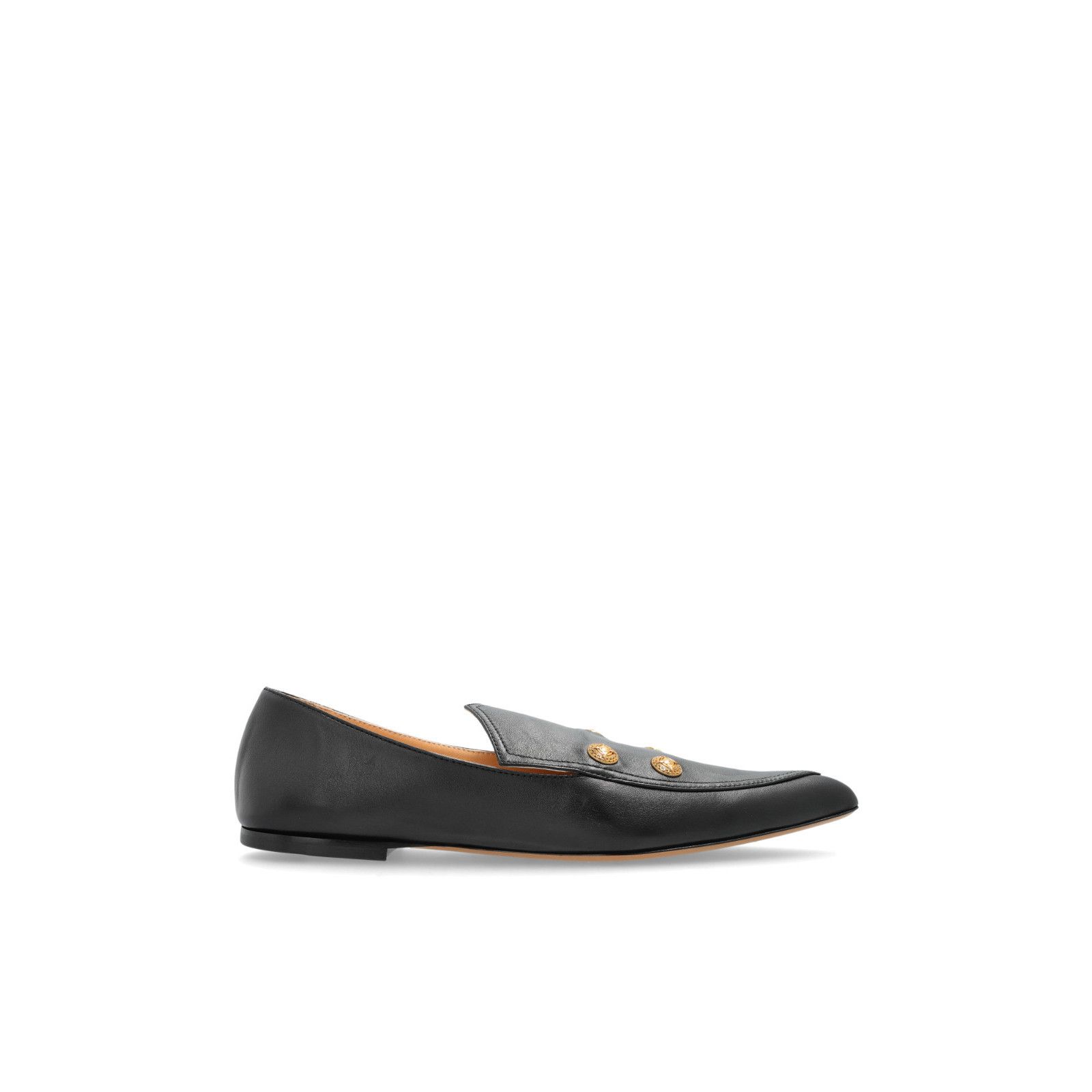 Chloe Agnes Black Leather Loafers New & Authentic (Women's s