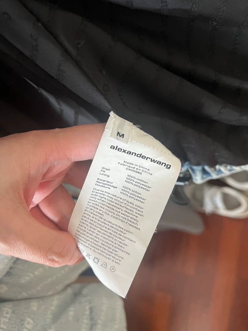 Alexander Wang Alexander Wang Gray Puffer Jacket- Size M / US 6-8 / IT 42-44 - 3 Thumbnail