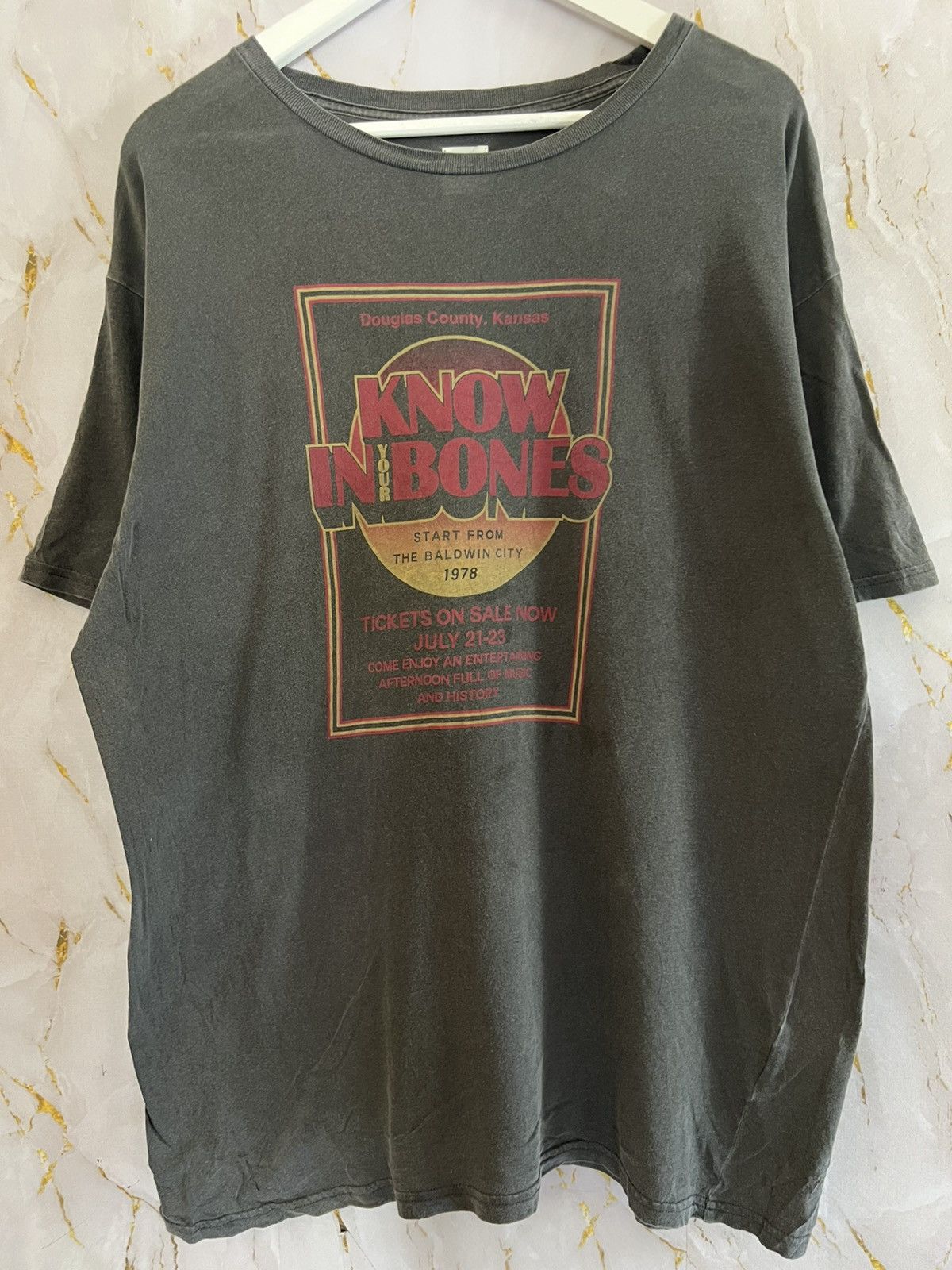 Japanese Brand Vintage 1978 Midwestern Tour T-Shirt – Rare 70s Concert Tee Size US XL / EU 56 / 4 - 1 Thumbnail