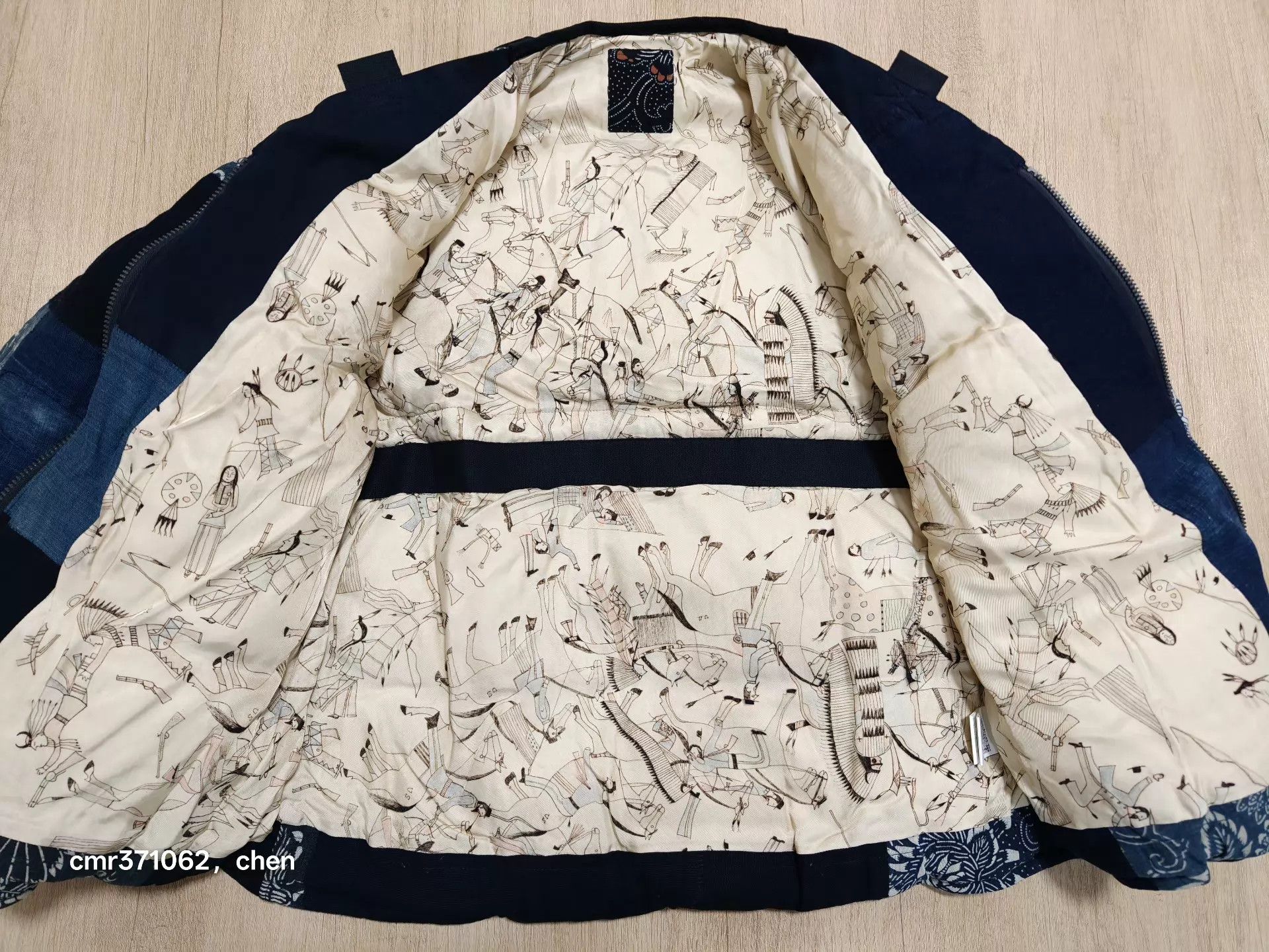 Visvim visvim 20 ICT Harrier Down Jkt Indigo Patten 1 (O/S) Rare Size US S / EU 44-46 / 1 - 6 Thumbnail