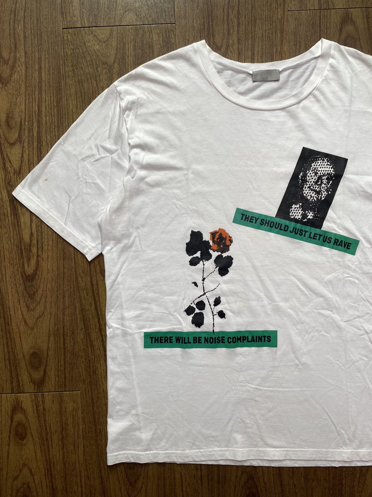 Dior FW17 Dior Homme They Should Just Let Us Rave Tee Size US L / EU 52-54 / 3 - 3 Thumbnail