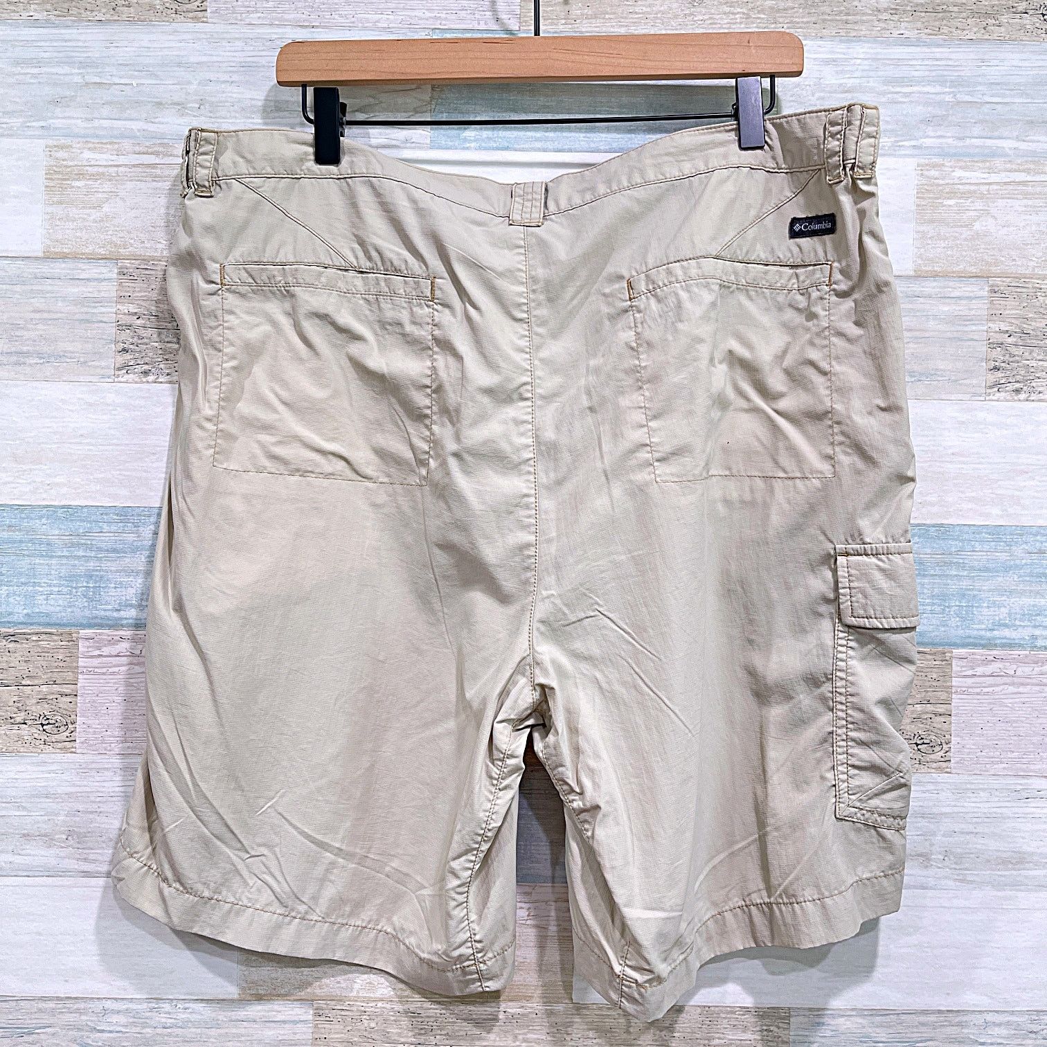 Columbia Columbia 9" Battle Ridge II Cargo Shorts Beige Ripstop 40 Size US 40 / EU 56 - 3 Thumbnail