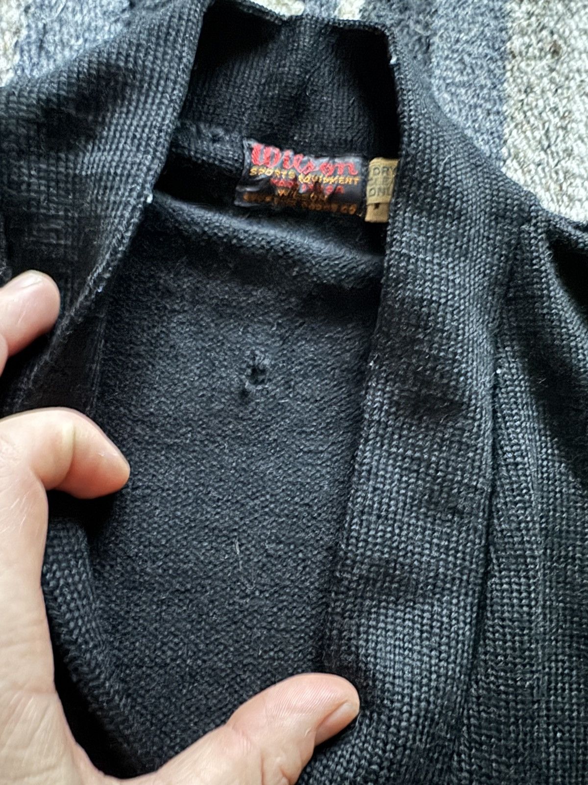 Wilson True Vintage 1940s/1950s Wilson Cardigan Size Medium Size US M / EU 48-50 / 2 - 4 Thumbnail